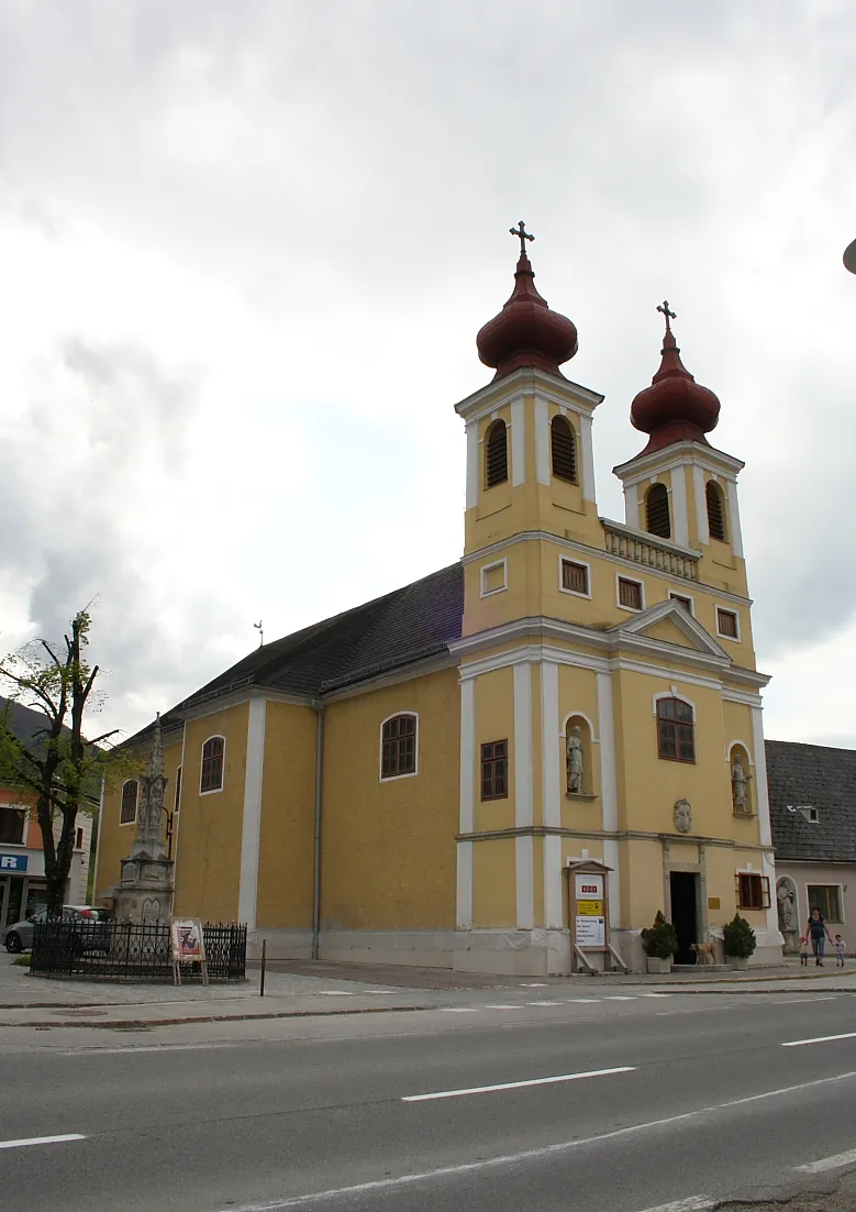 Photo showing: Die Filial- und Wallfahrtskirche Dornau (Thenneberg) in der niederösterreichischen Gemeinde Altenmarkt an der Triesting