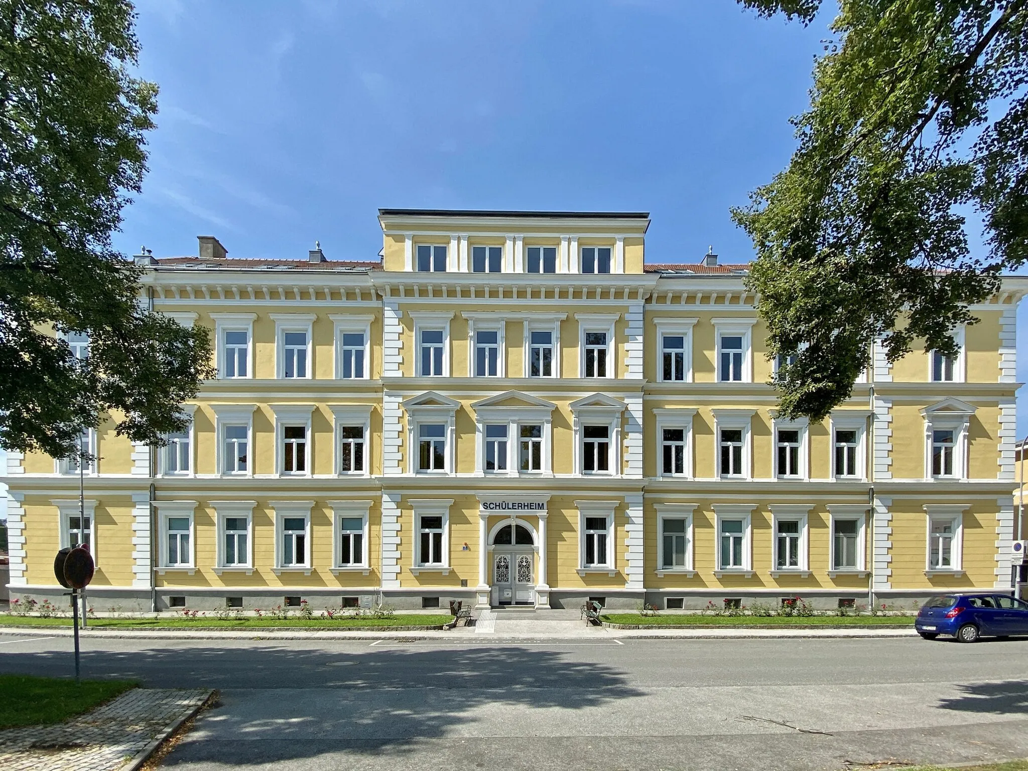 Photo showing: Bundesschülerheim Oberschützen, Burgenland.