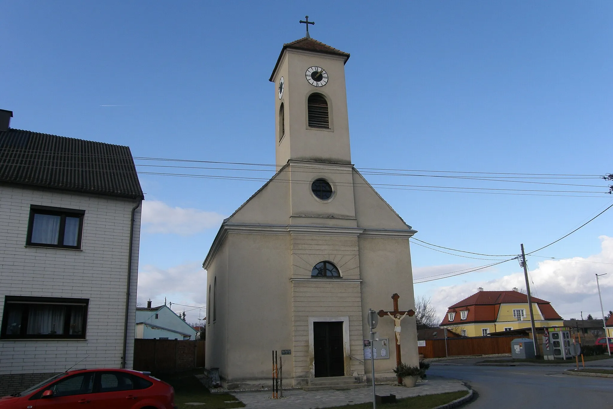 Photo showing: Kapelle hl. Antonius in Hobersdorf