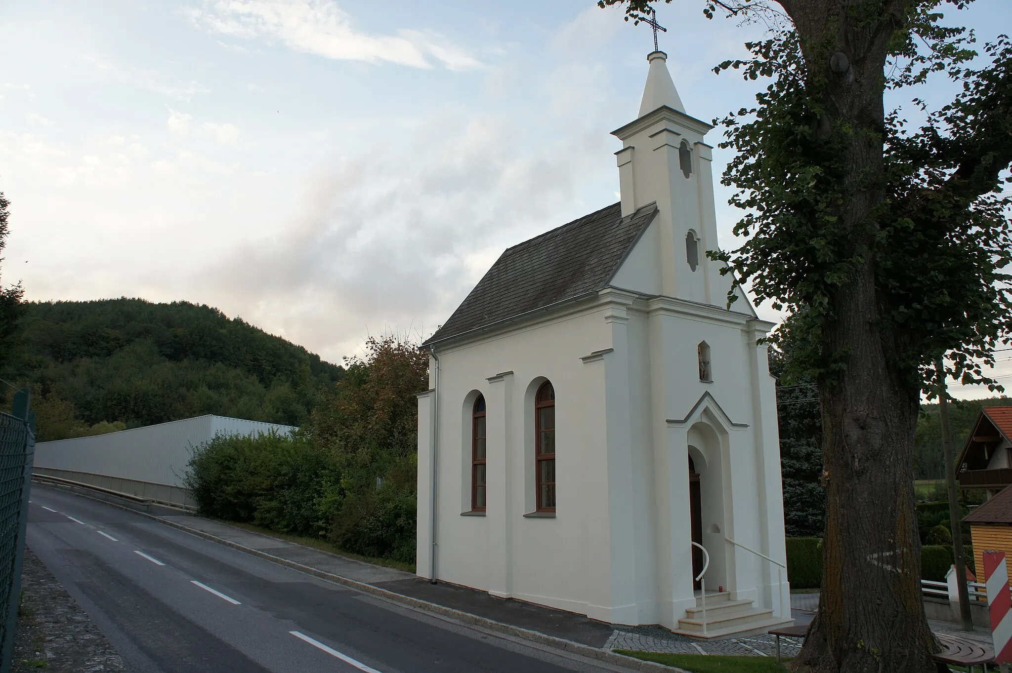 Photo showing: Catholic pilgrimage chapel St. Oswald, Karl, Draßmarkt, Austria