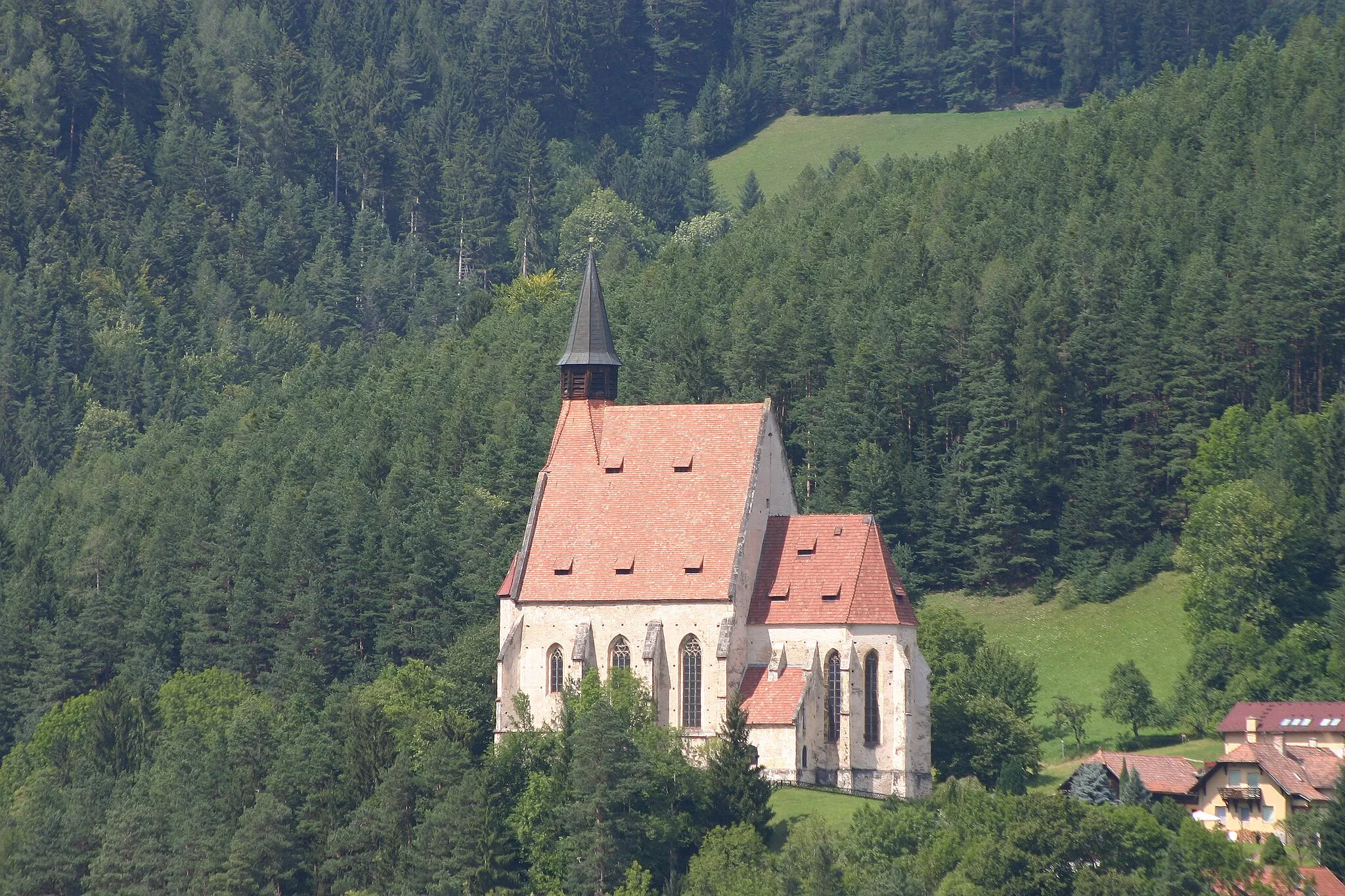 Photo showing: Kirchberg am Wechsel Wolfgangskirche am Kirchberg