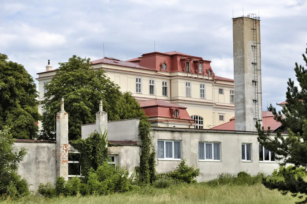 Photo showing: Manor house in Moravský Svätý Ján