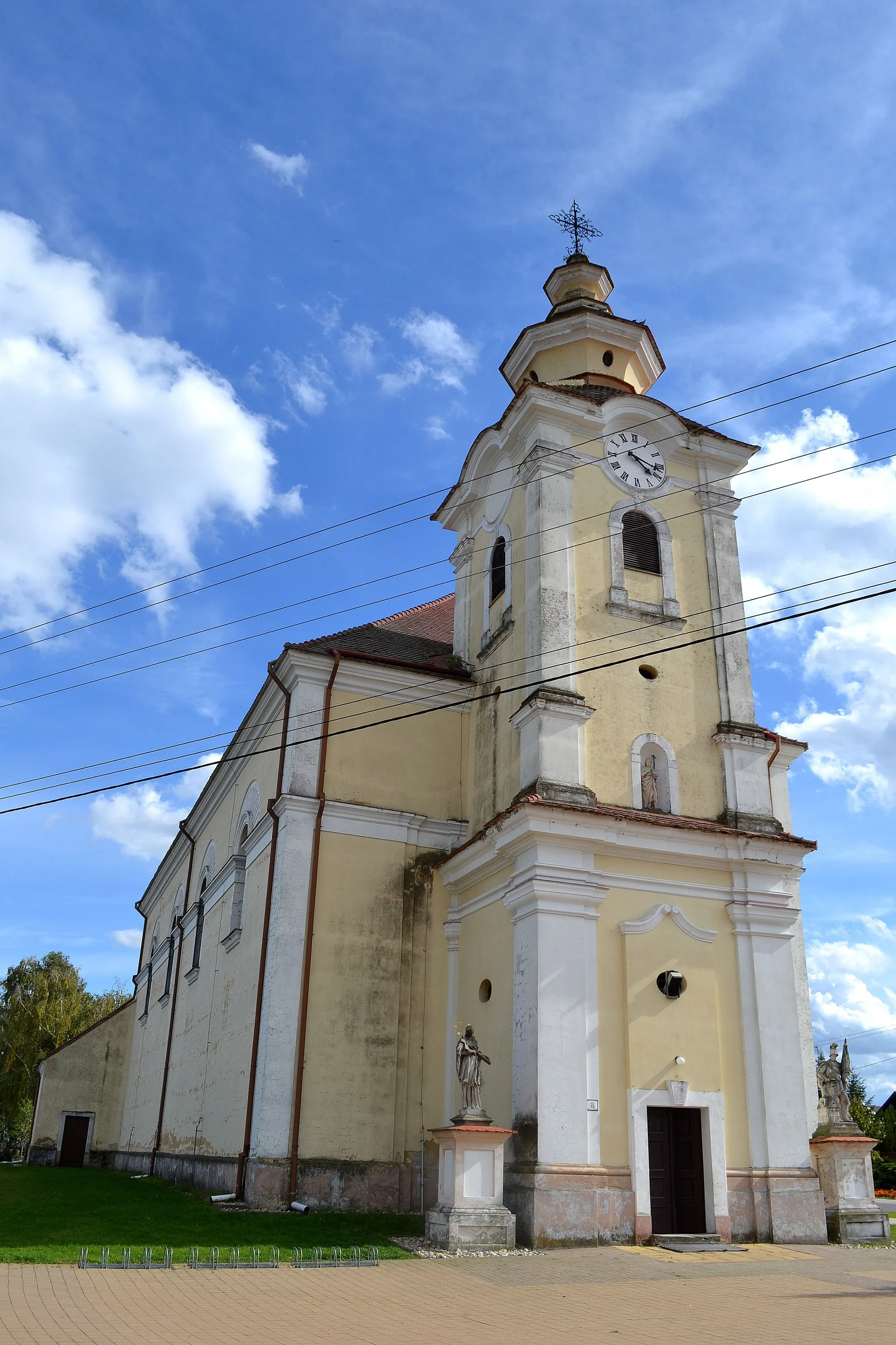 Photo showing: Moravský Svätý Ján (okr. Senica), Kostol svätého Jána Krstiteľa