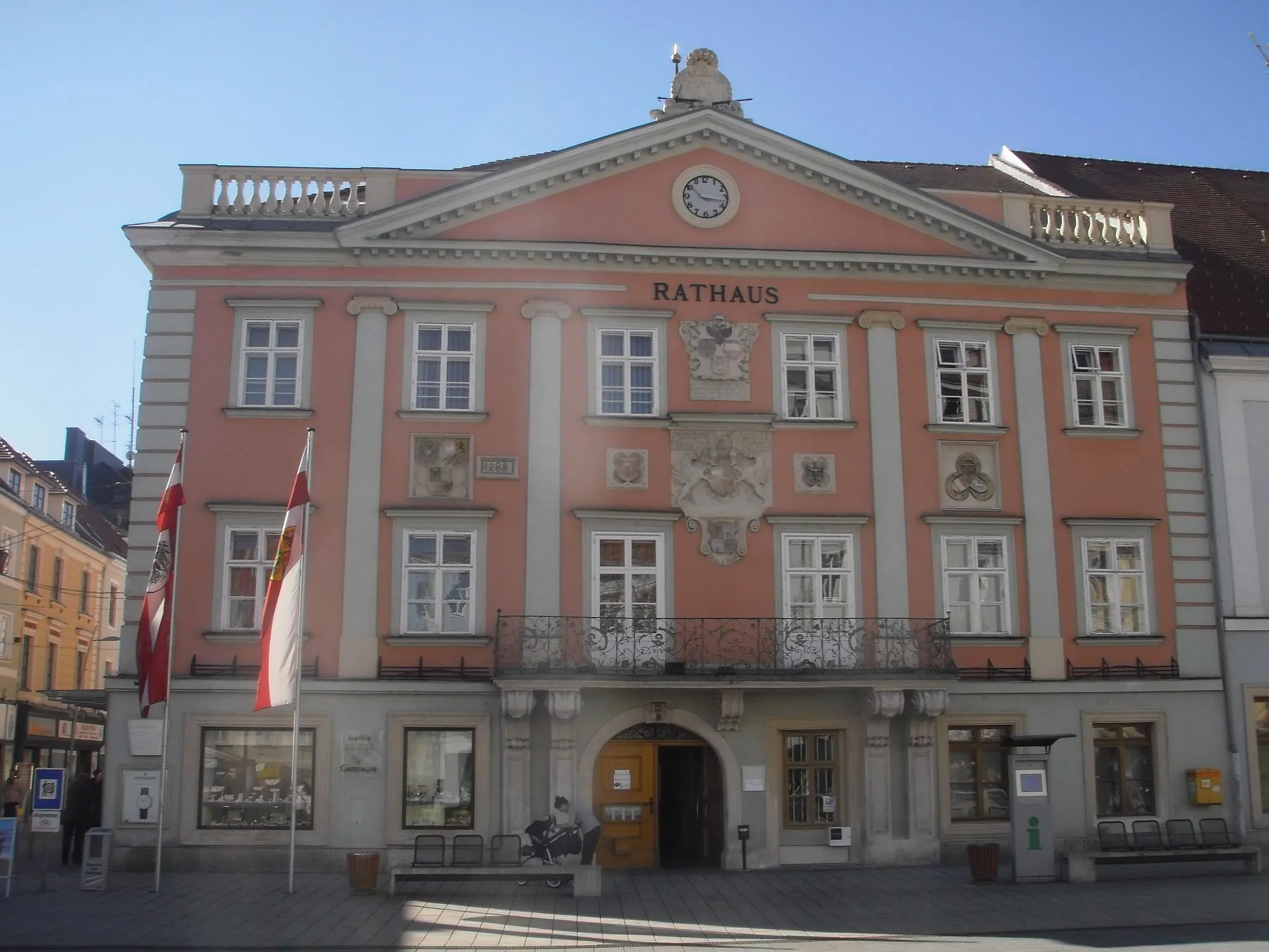 Photo showing: Rathaus Wiener Neustadt