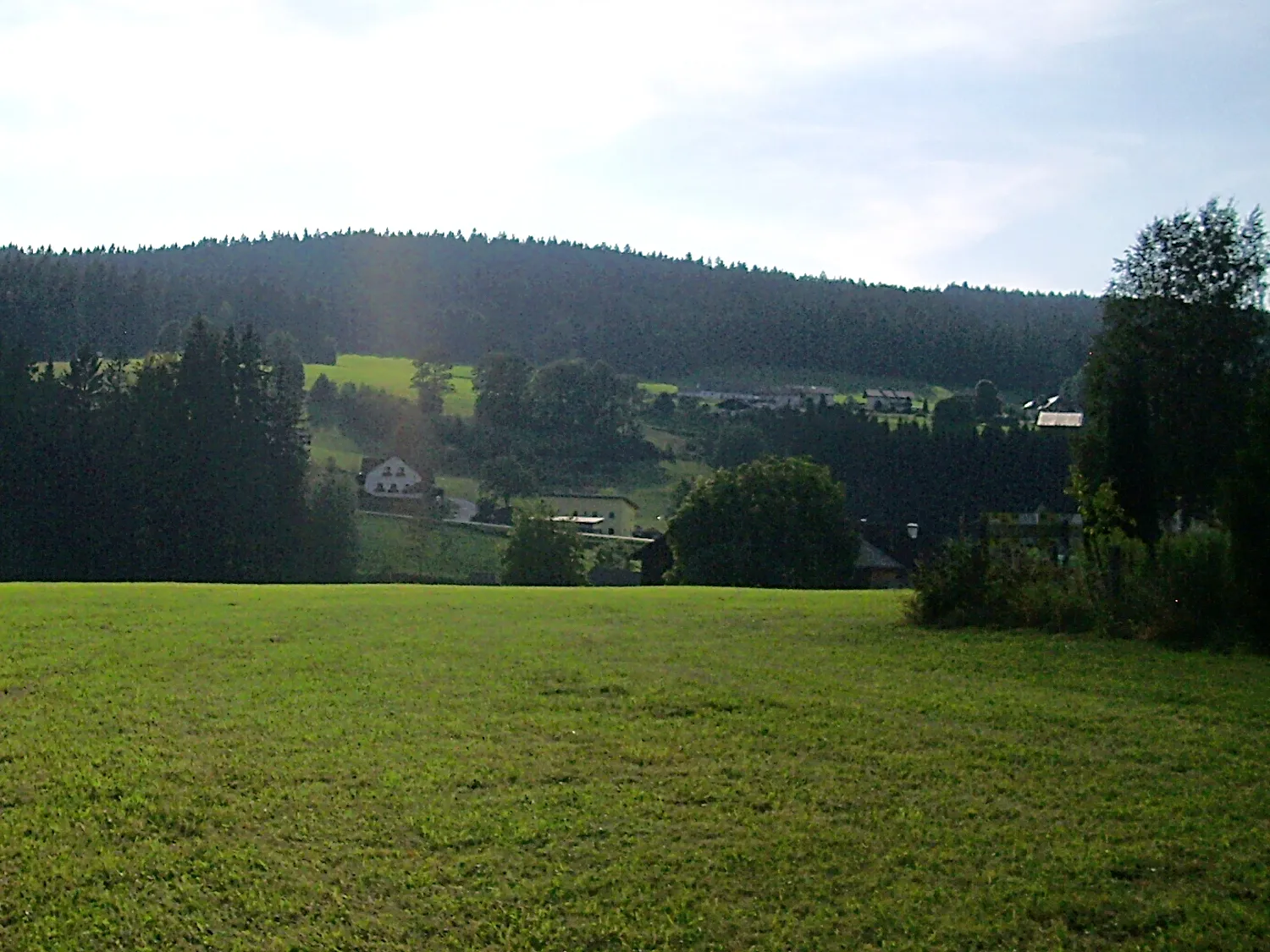 Photo showing: Viehberg v Novohradských horách ze Sandlu