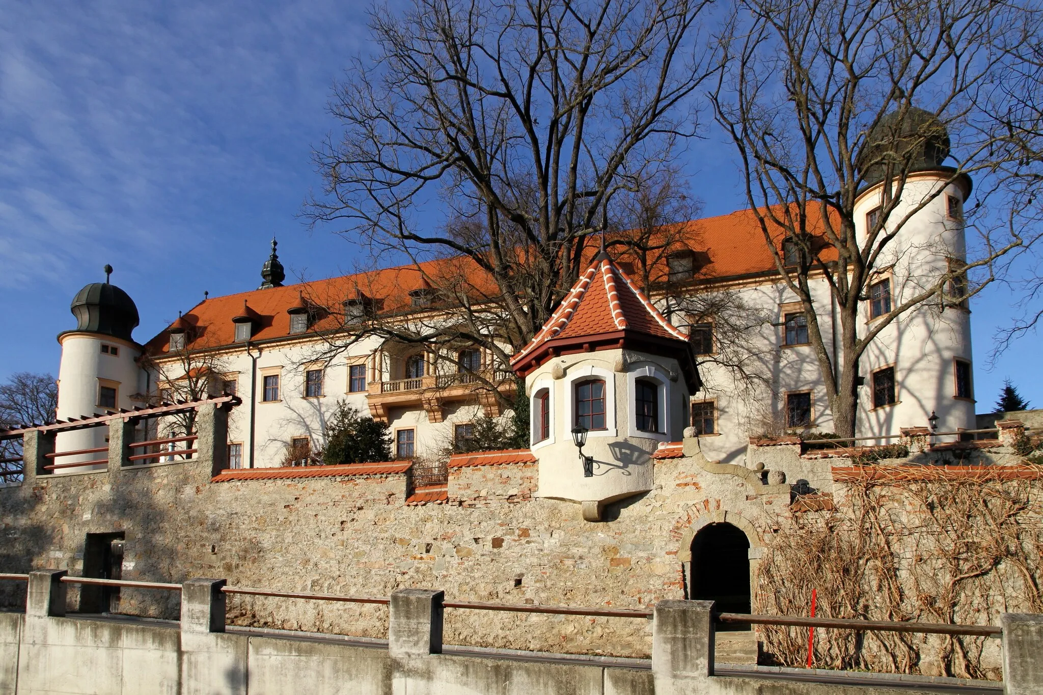 Photo showing: Südansicht des Schlosses Sitzenberg in der niederösterreichischen Gemeinde Sitzenberg-Reidling.