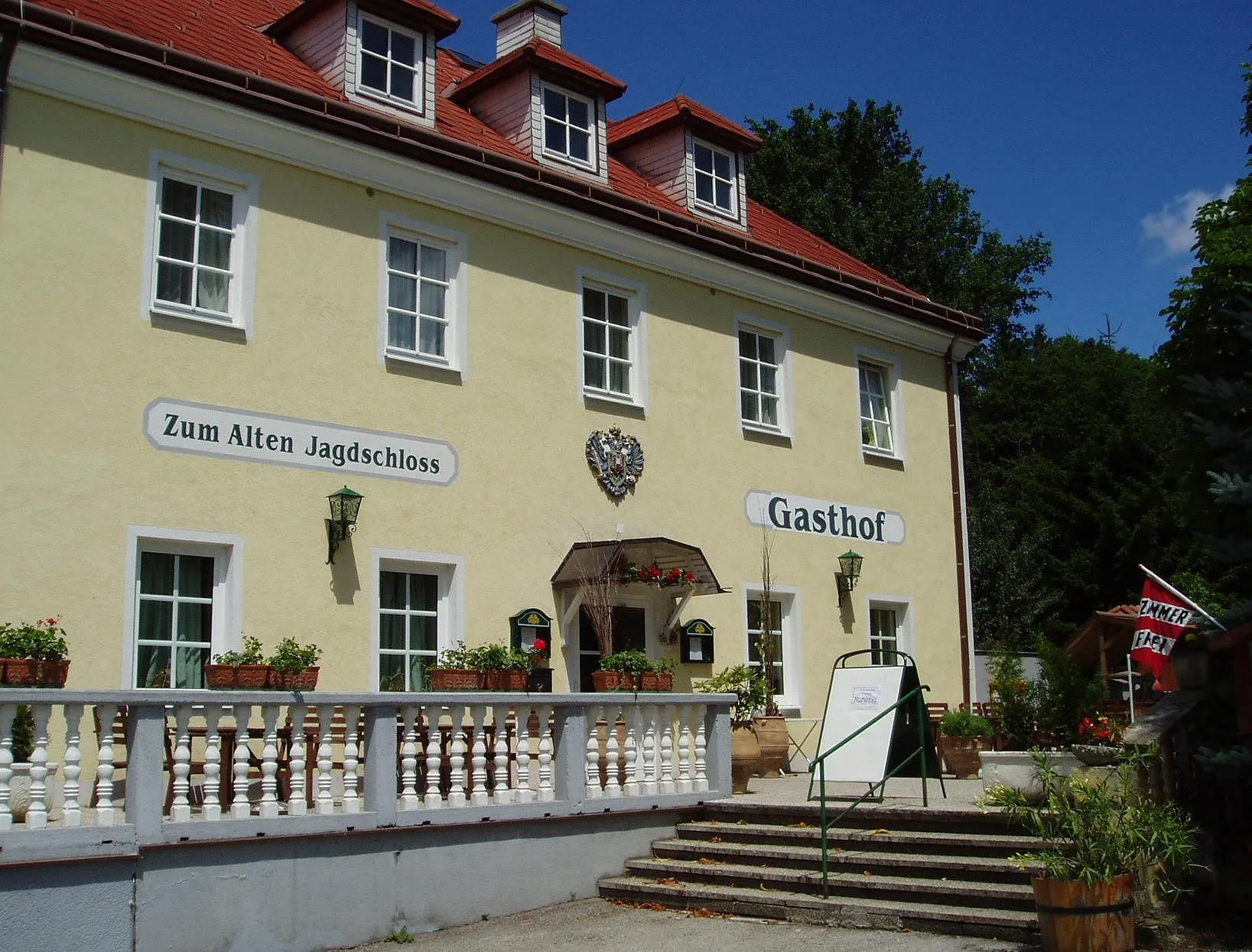 Photo showing: Mayerling Gasthof zum Alten Jagdschloss.