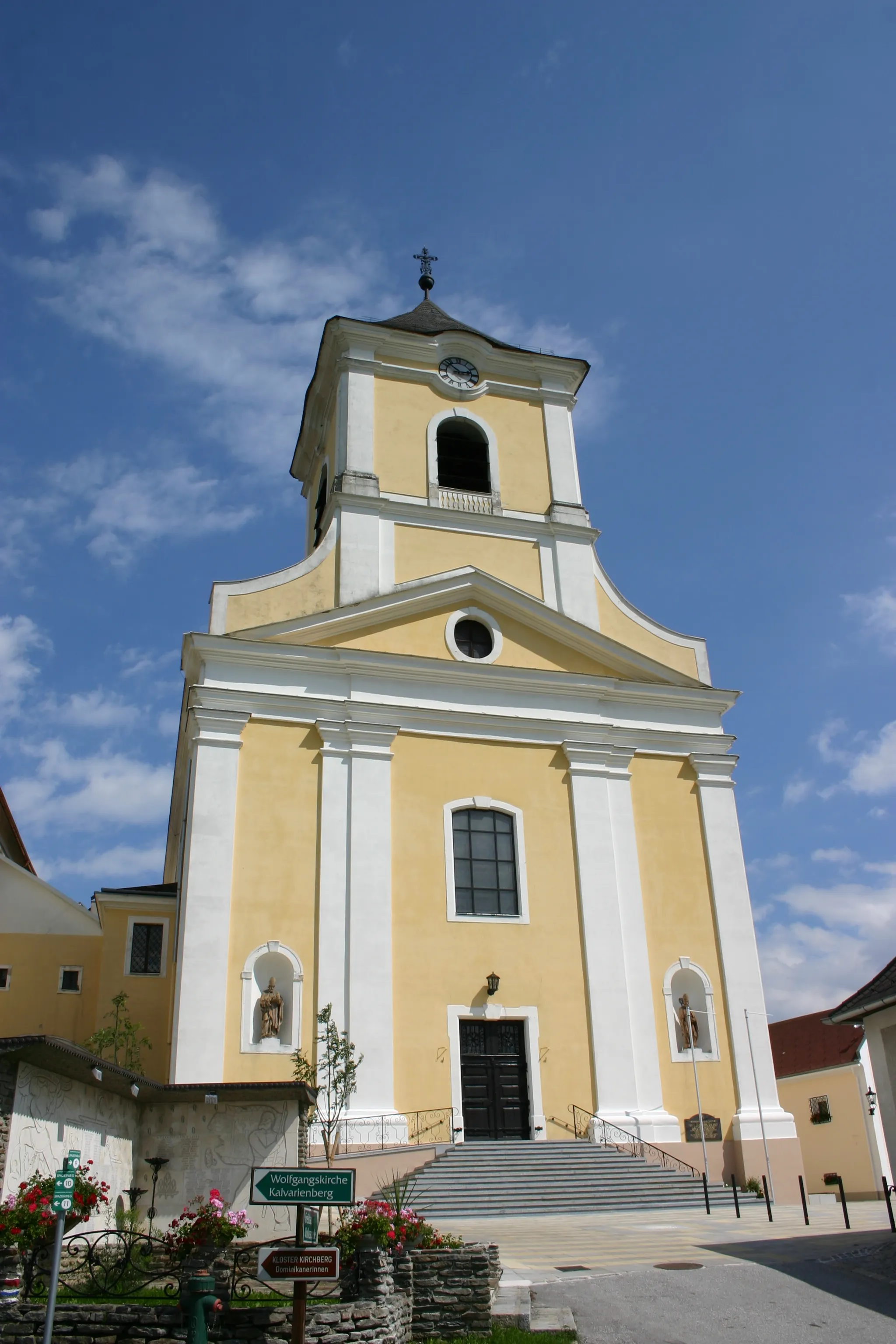 Photo showing: Kirchberg am Wechsel Pfarrkirche Sankt Jakob