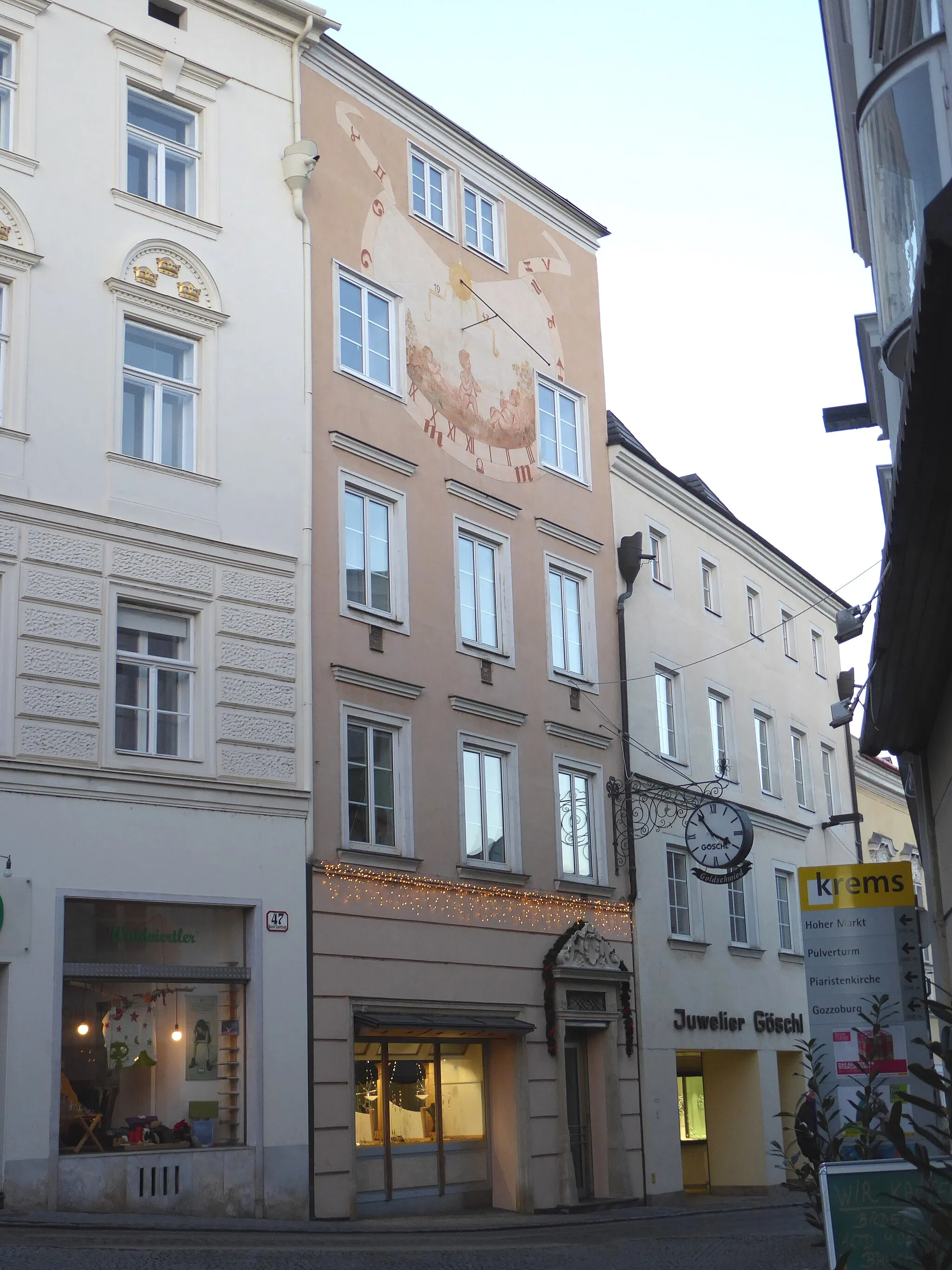 Photo showing: Bürgerhaus, Untere Landstraße 39, Krems, Niederösterreich