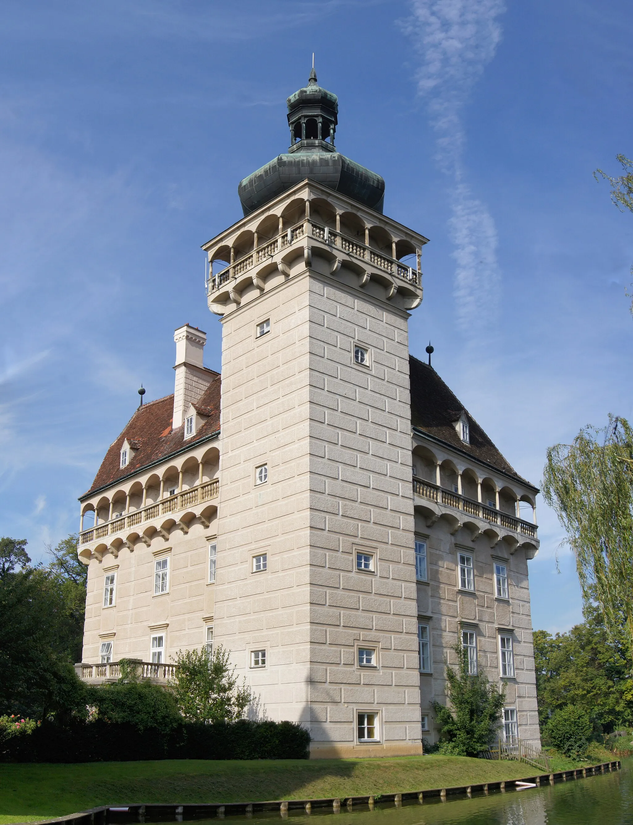 Photo showing: Das sogenannte "Altschloss" des Schlosses Pottenbrunn