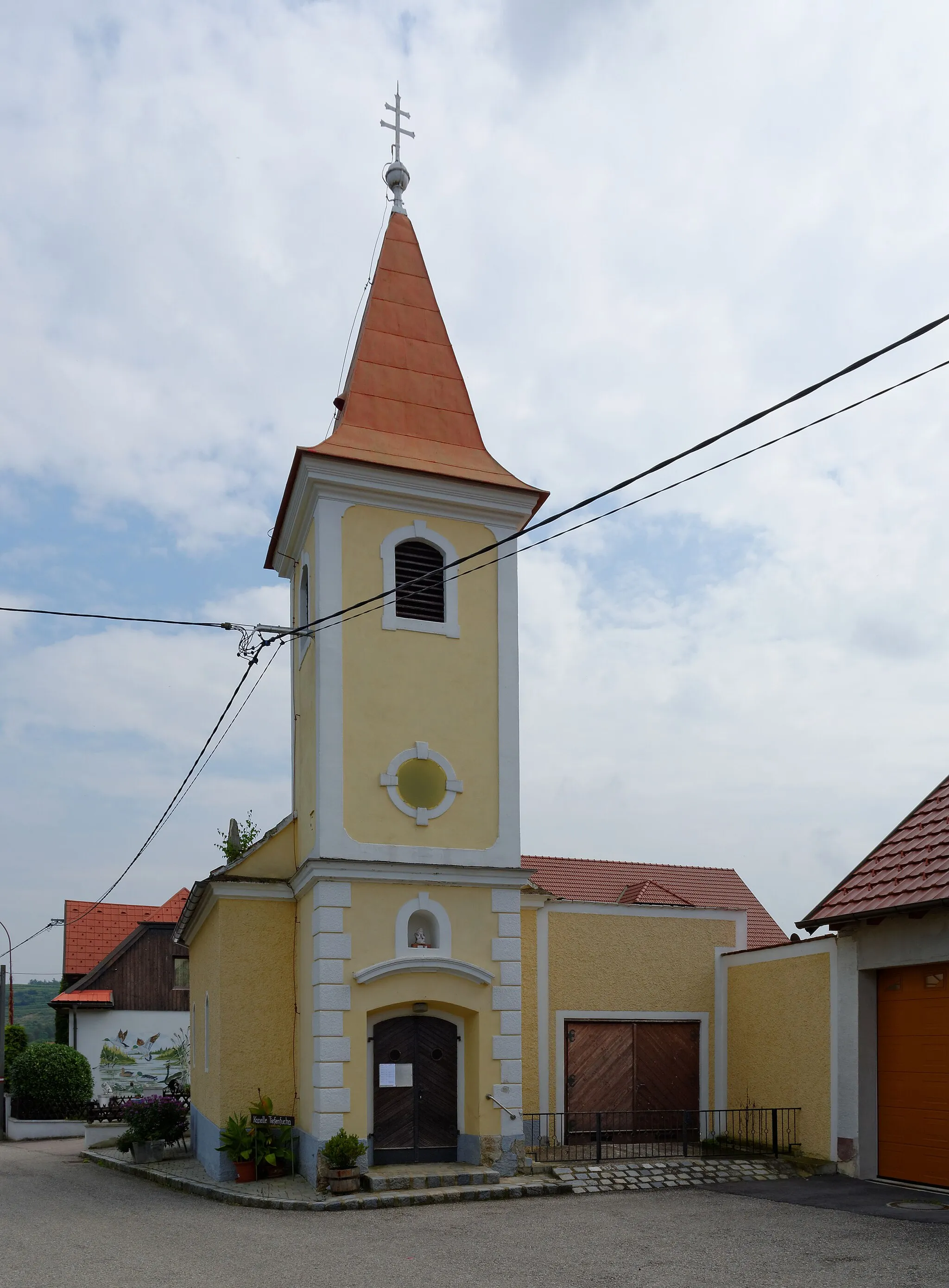 Photo showing: Chapel in Tiefenfucha, Municipality Paudorf, Lower Austria, Austria