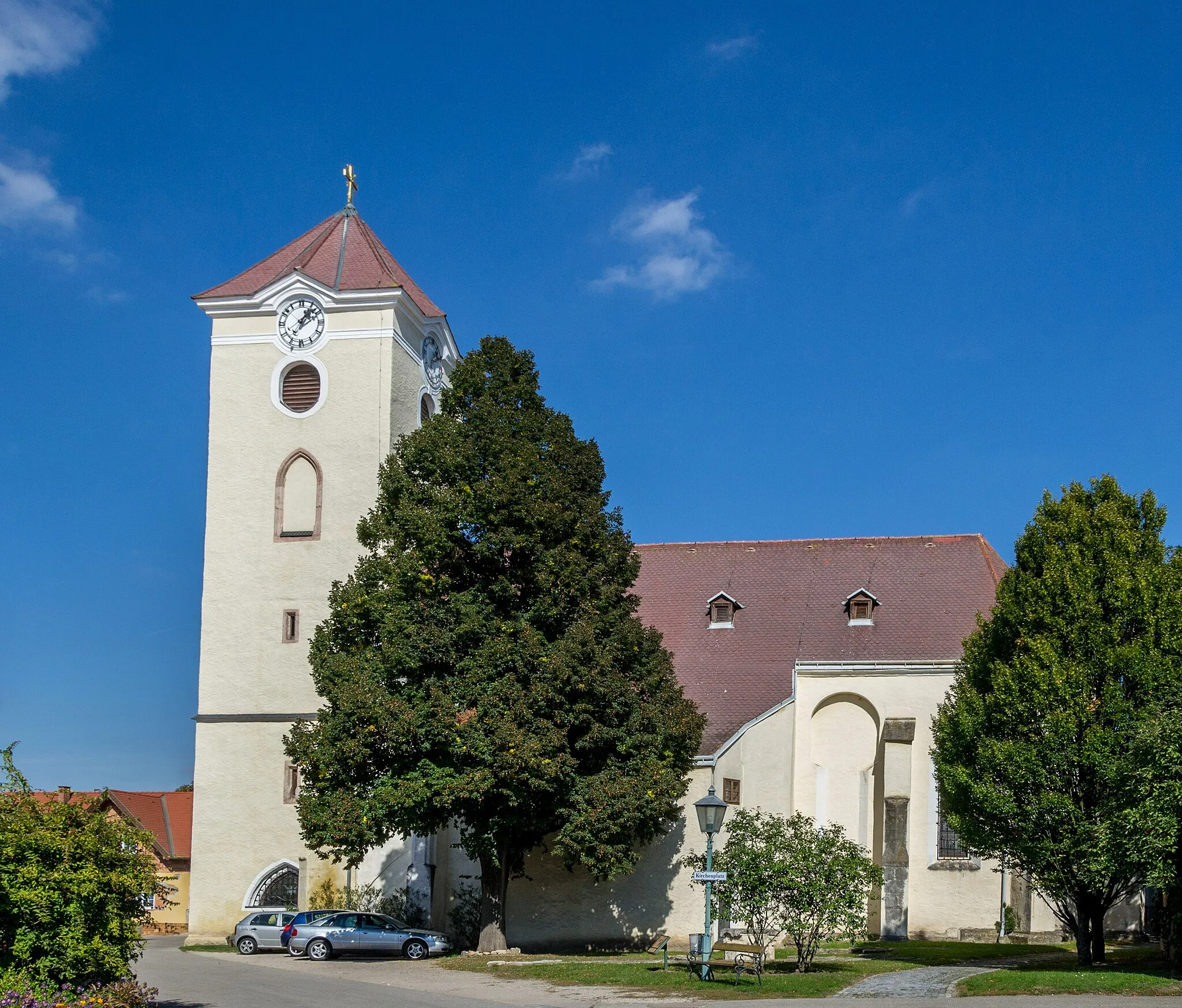 Photo showing: katholische Pfarrkirche heiliger Augustinus