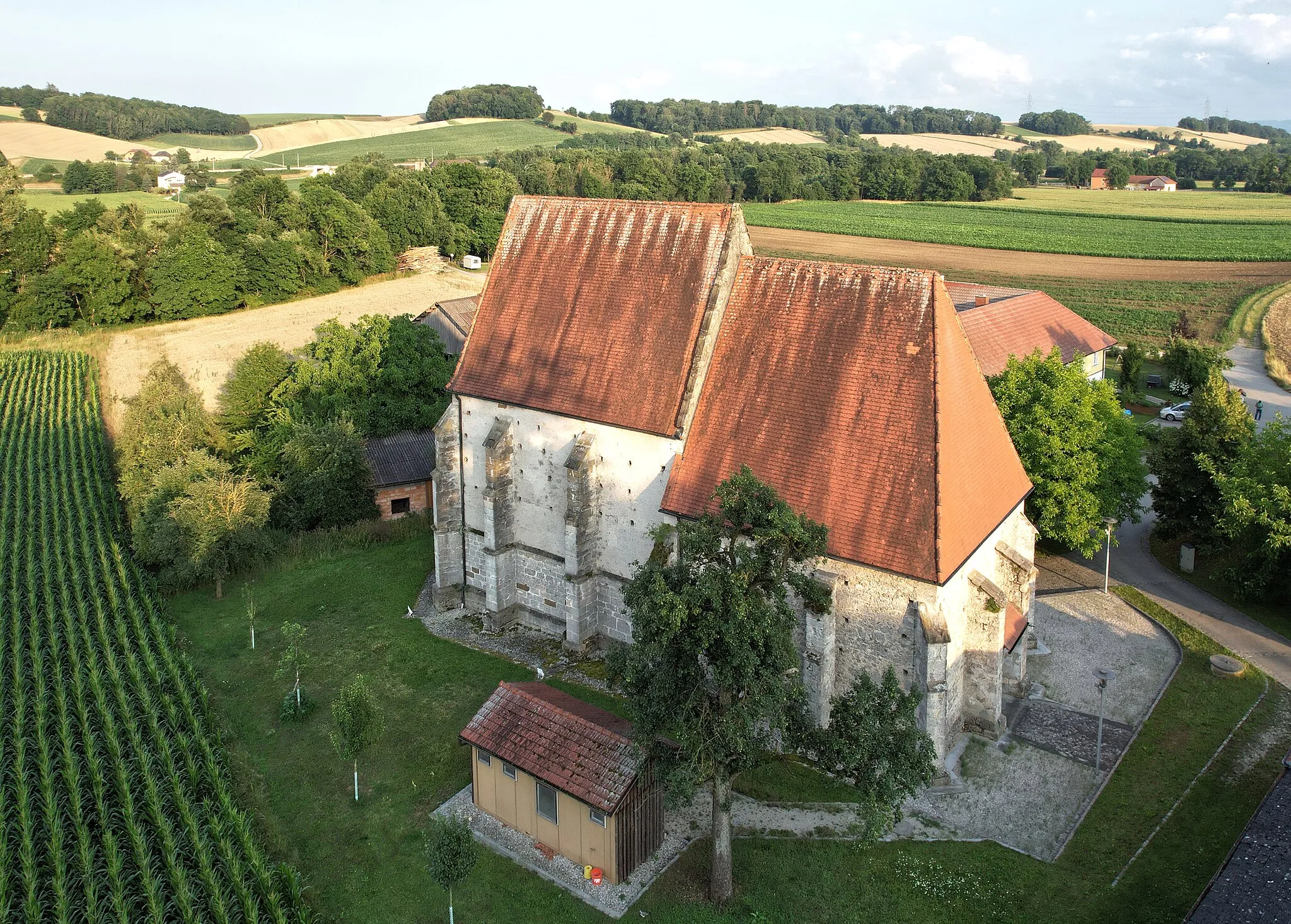 Photo showing: Listed Catholic branch church Kanning in Lower Austria