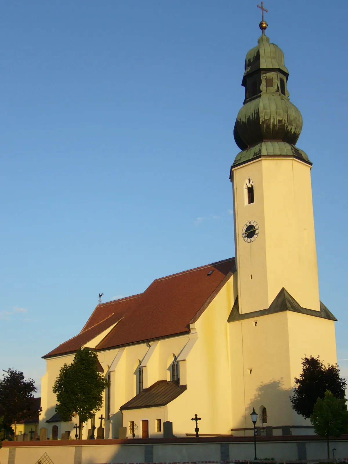 Photo showing: Kath. Pfarrkirche hl. Veit, Wolfsbach