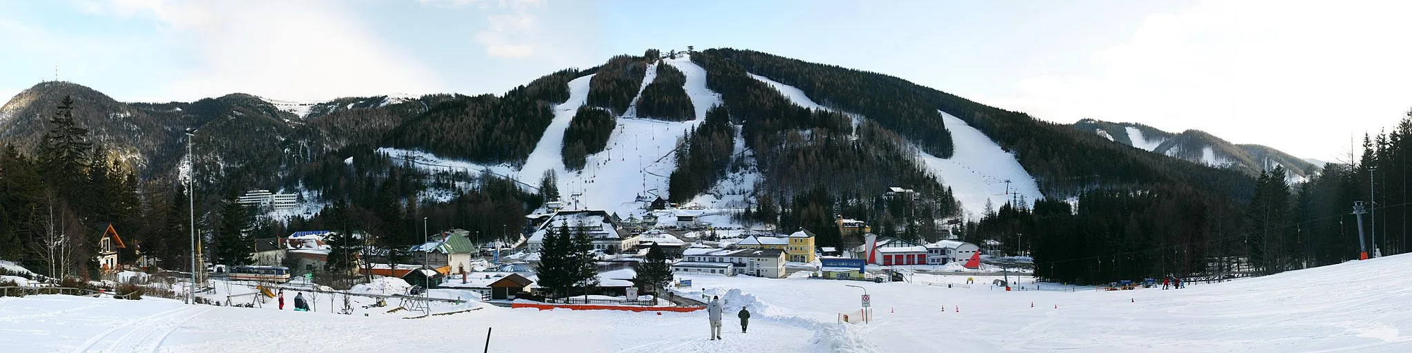 Photo showing: Semmering, Skigebiet am Hirschenkogel