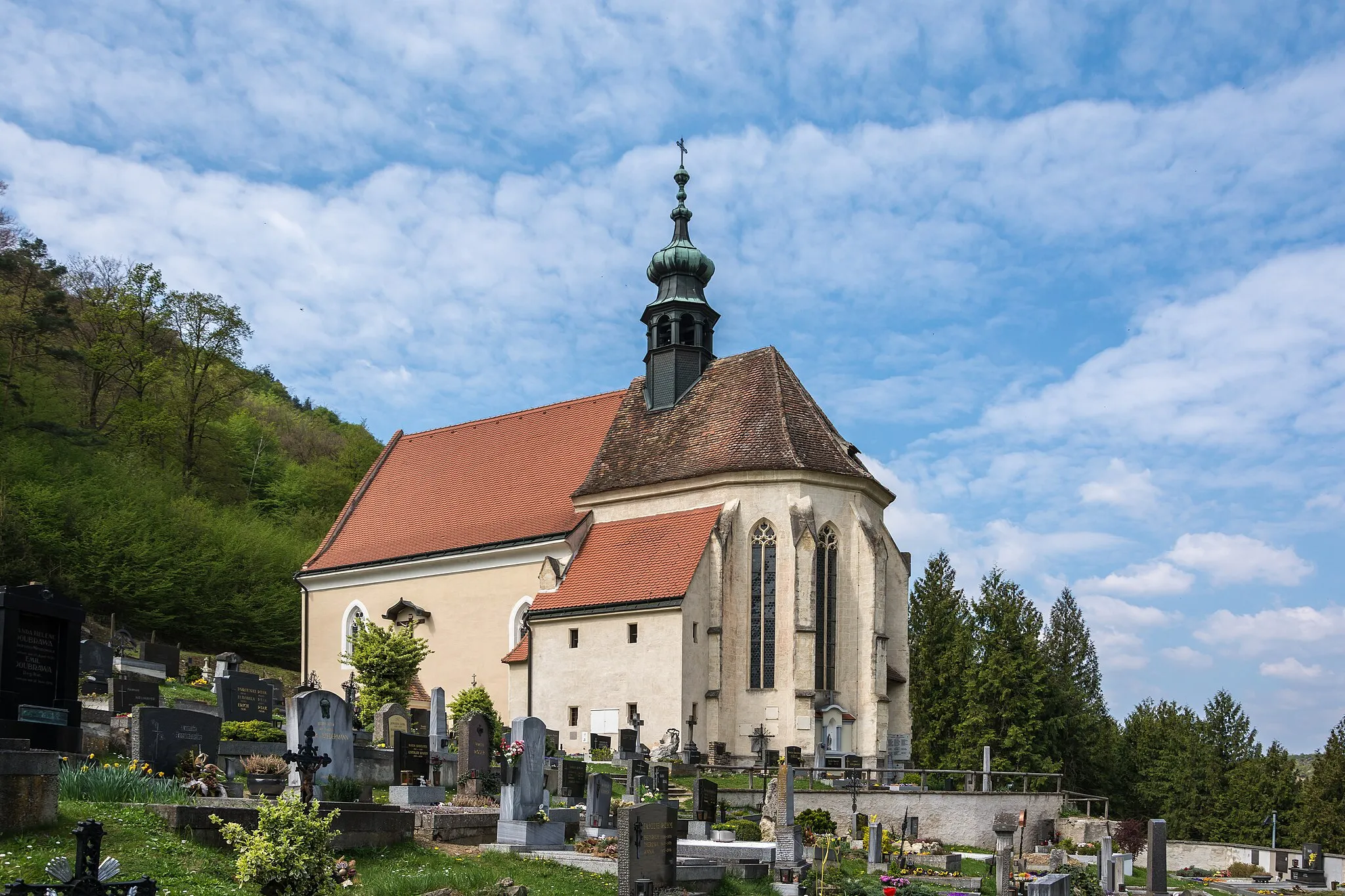 Photo showing: St. Blaise church in Kleinwien near Furth bei Göttweig, Lower Austria