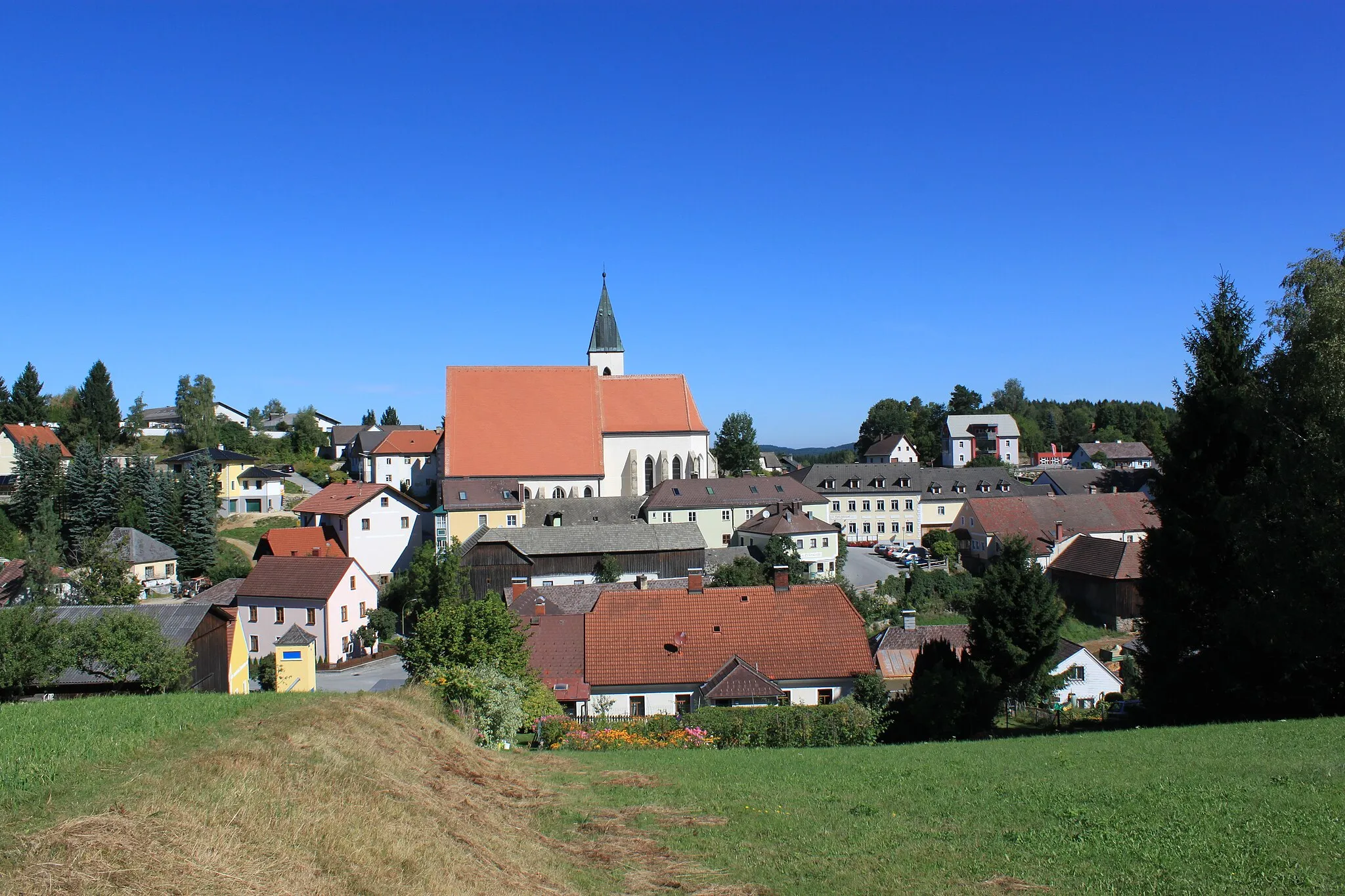 Photo showing: Schönbach, Niederösterreich - Blick auf den Ort