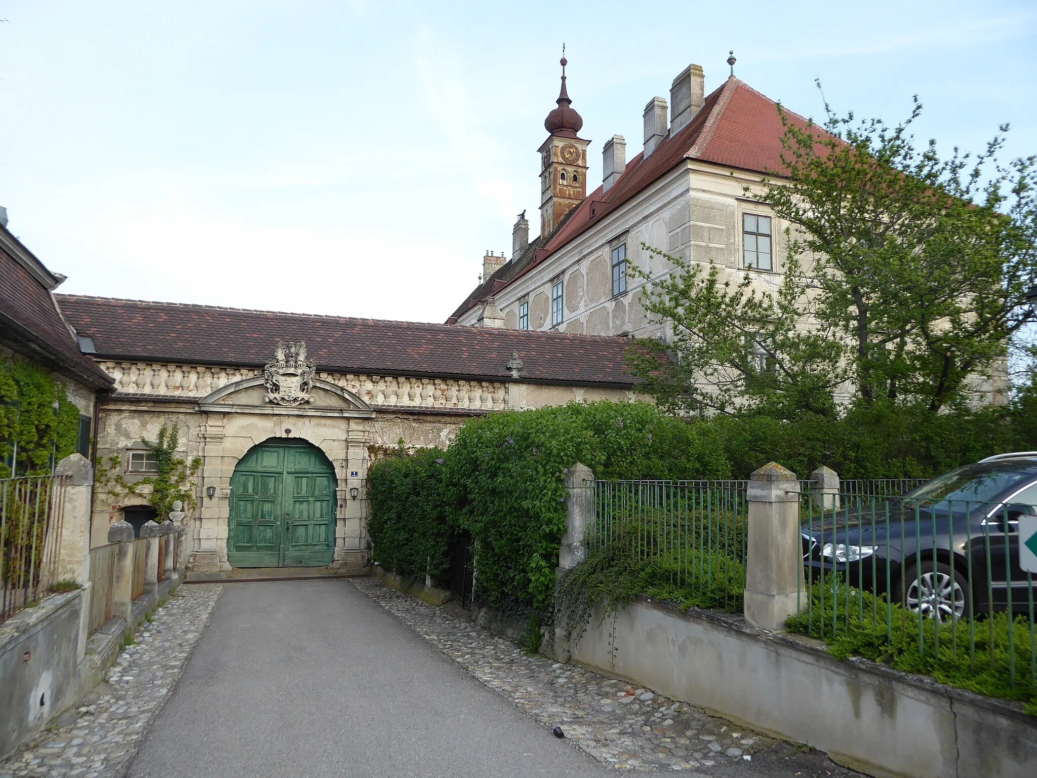 Photo showing: Schloss Gatterburg, Schlossplatz 1 und 5, Retz, Niederösterreich