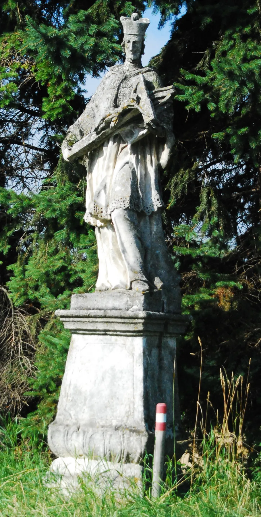 Photo showing: Statue Johannes Nepomuks zwischen Pulkau und Weitersfeld in Niederösterreich