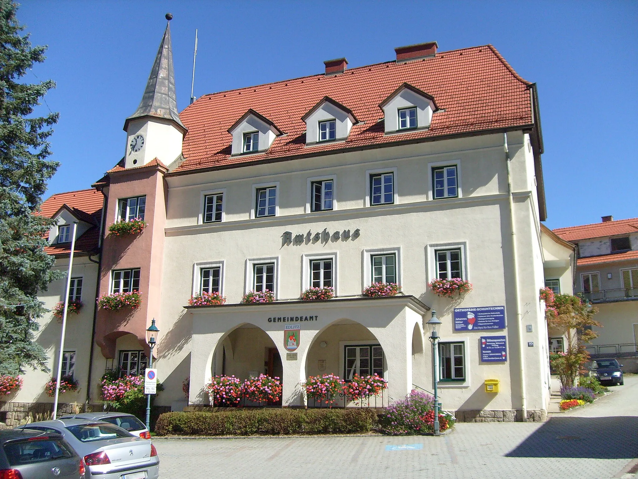 Photo showing: Amtsgebäude in Edlitz
