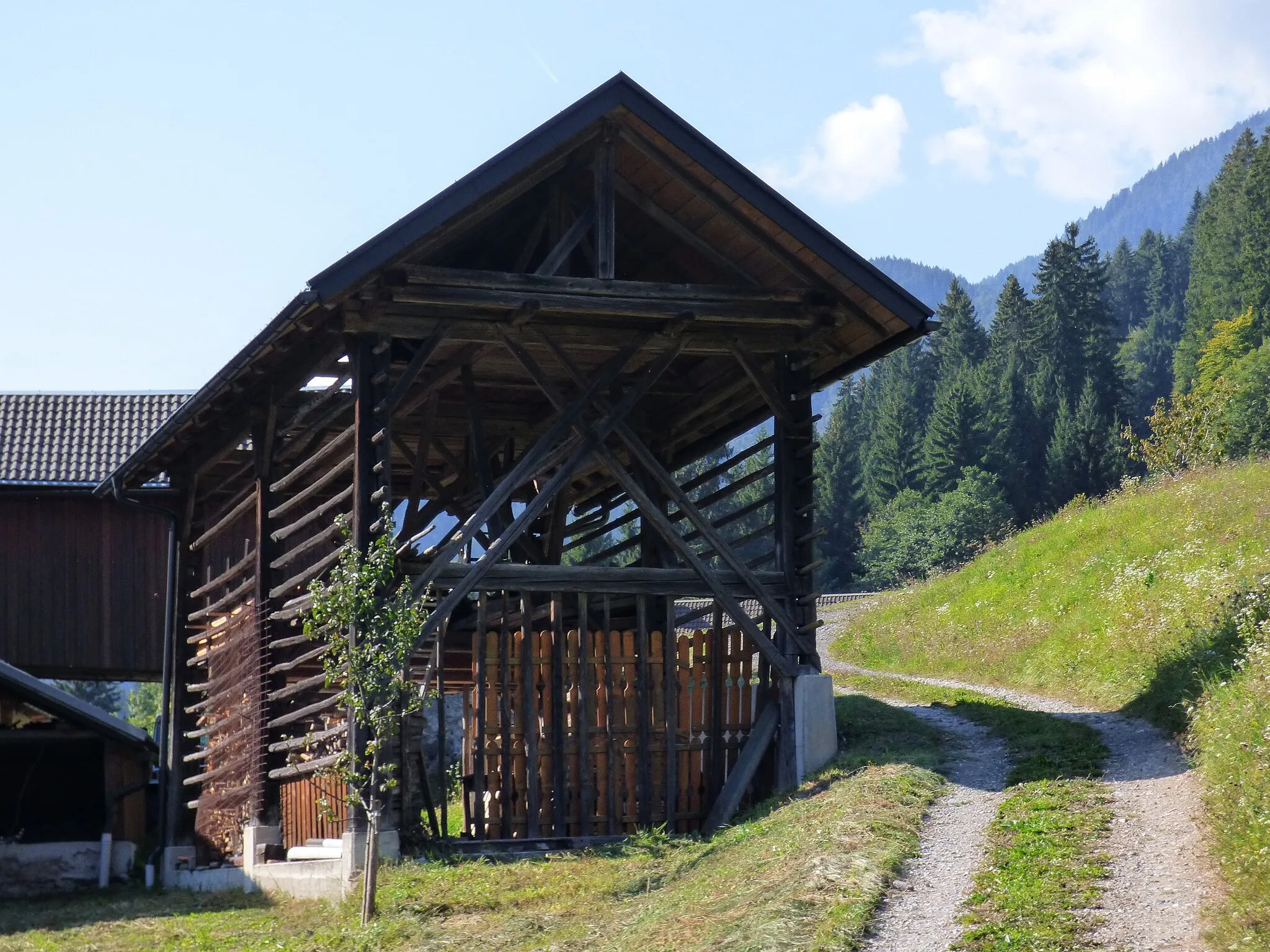 Photo showing: Harpfe
bei Wieserberg Nr. 1

Dellach im Gailtal