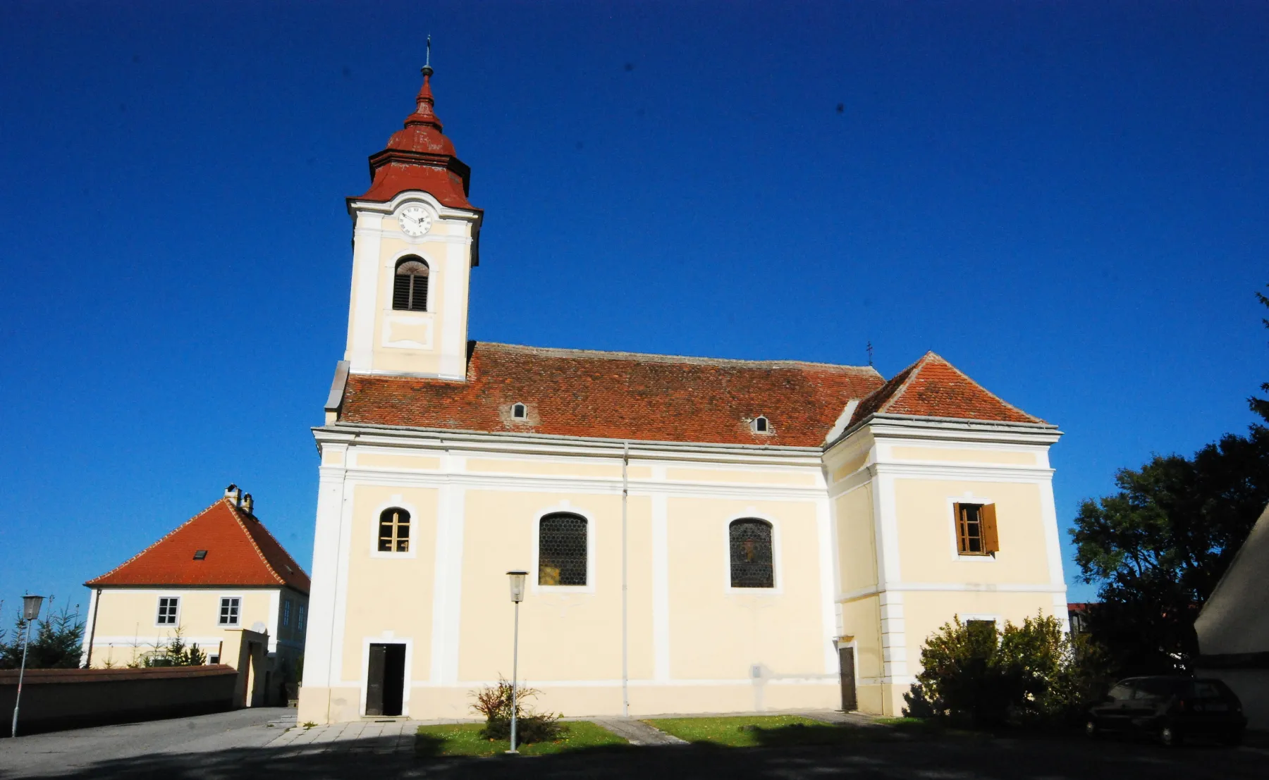 Photo showing: Kath. Pfarrkirche hl. Laurenz