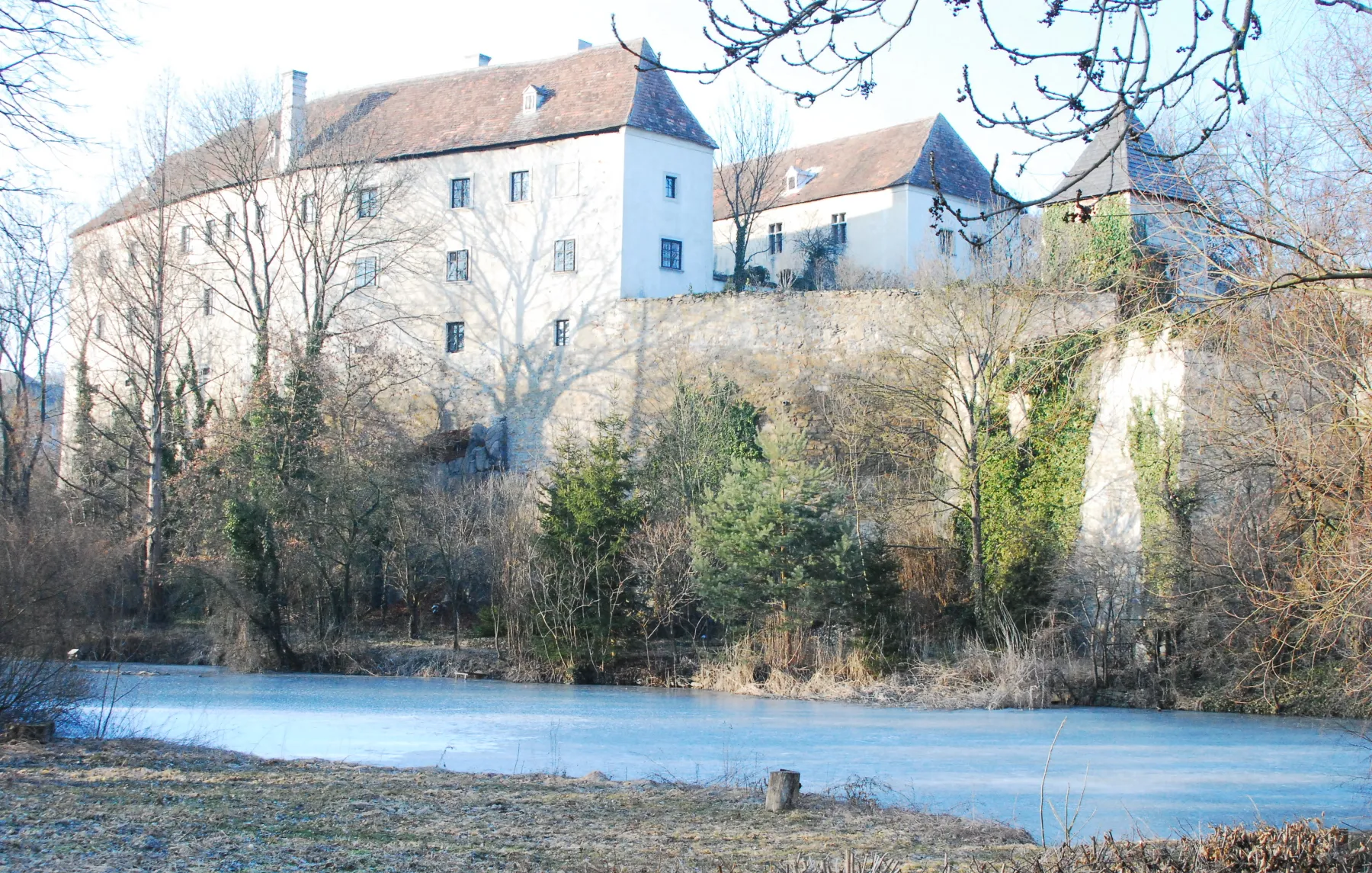 Photo showing: Burg Schleinitz in Burgschleinitz in Niederösterreich.