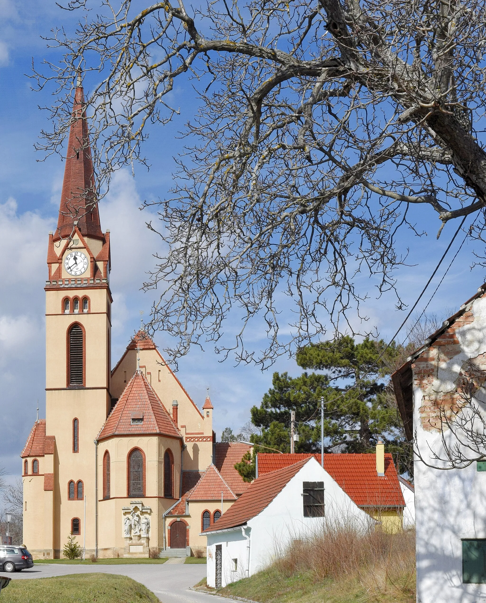 Photo showing: Kath. Pfarrkirche hl. Bartholomäus in Katzelsdorf