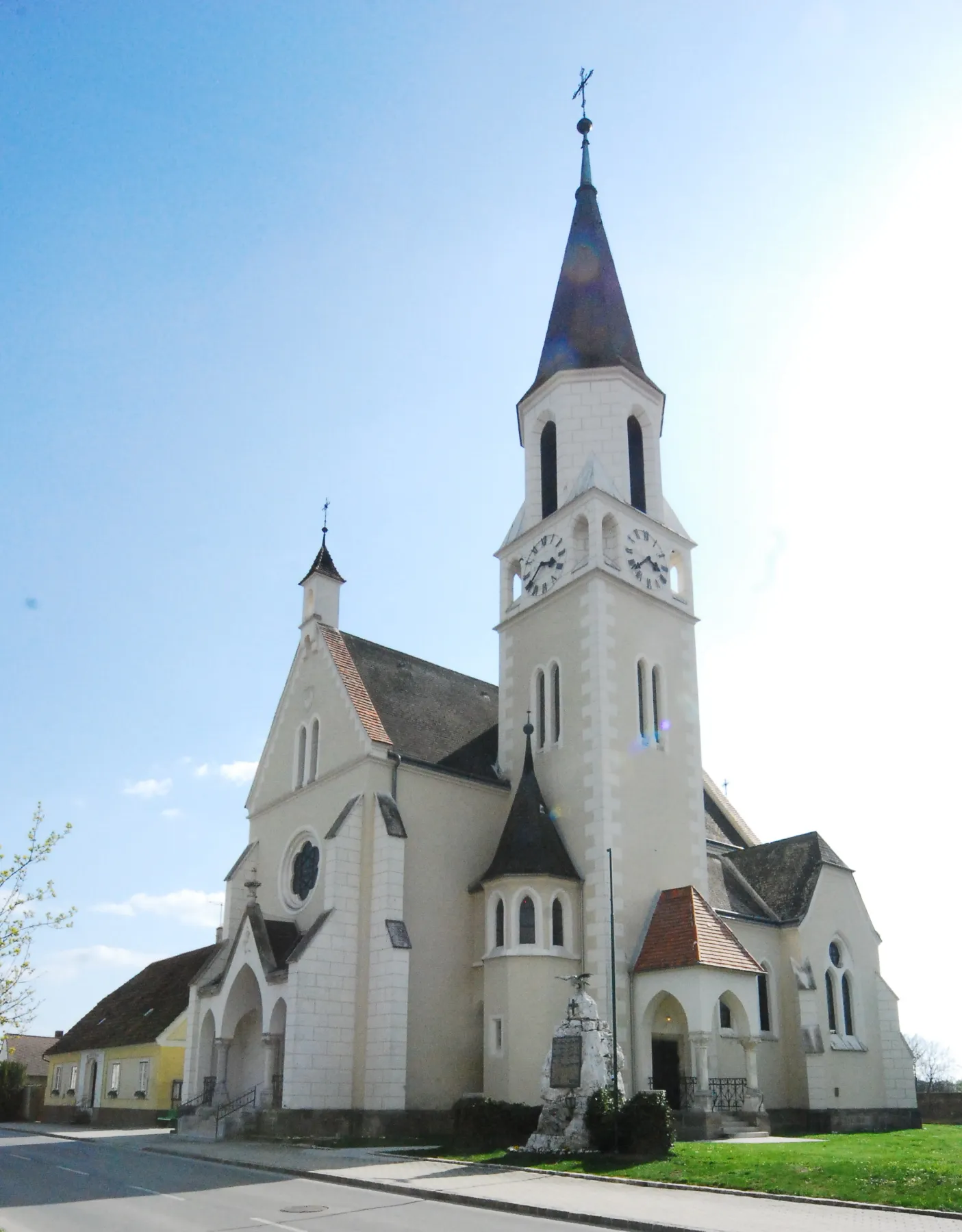 Photo showing: Kirche in Dobermannsdorf in Niederösterreich