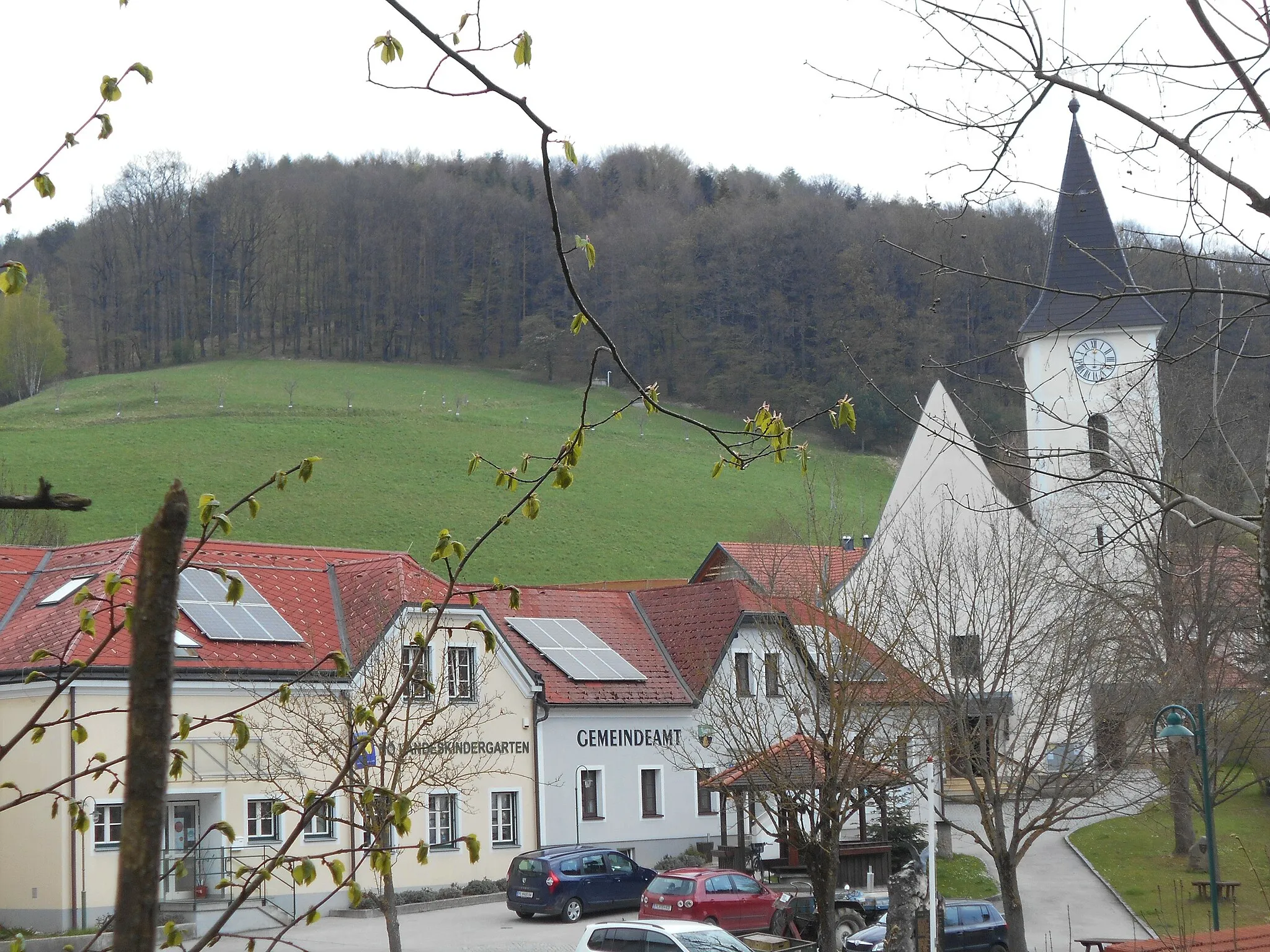 Photo showing: Gemeindezentrum von Stössing, Bezirk PL