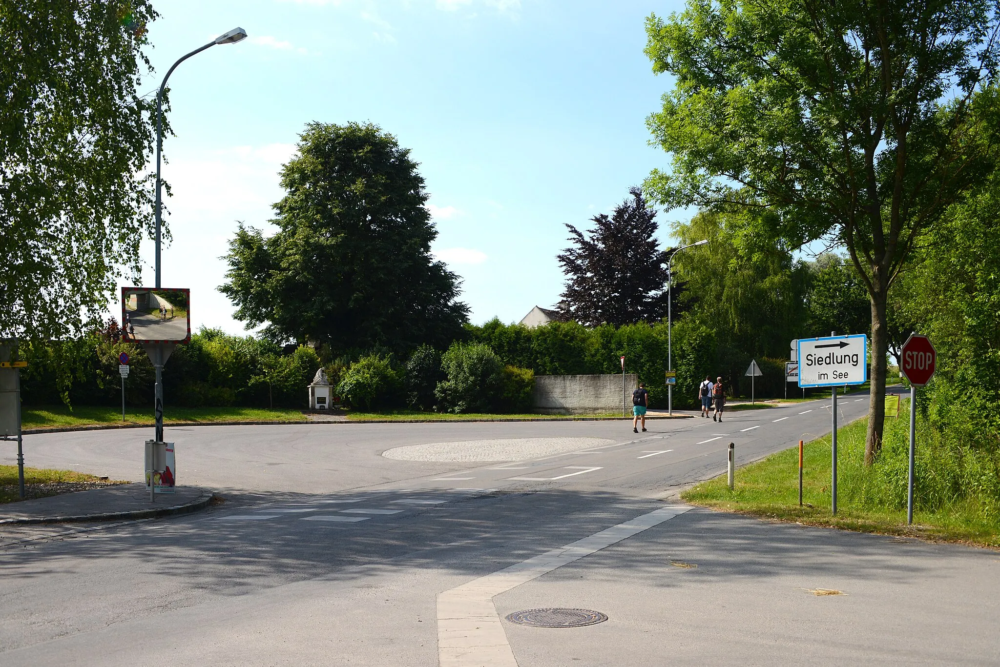 Photo showing: Wendestelle beim Ulrichskirchner Friedhof