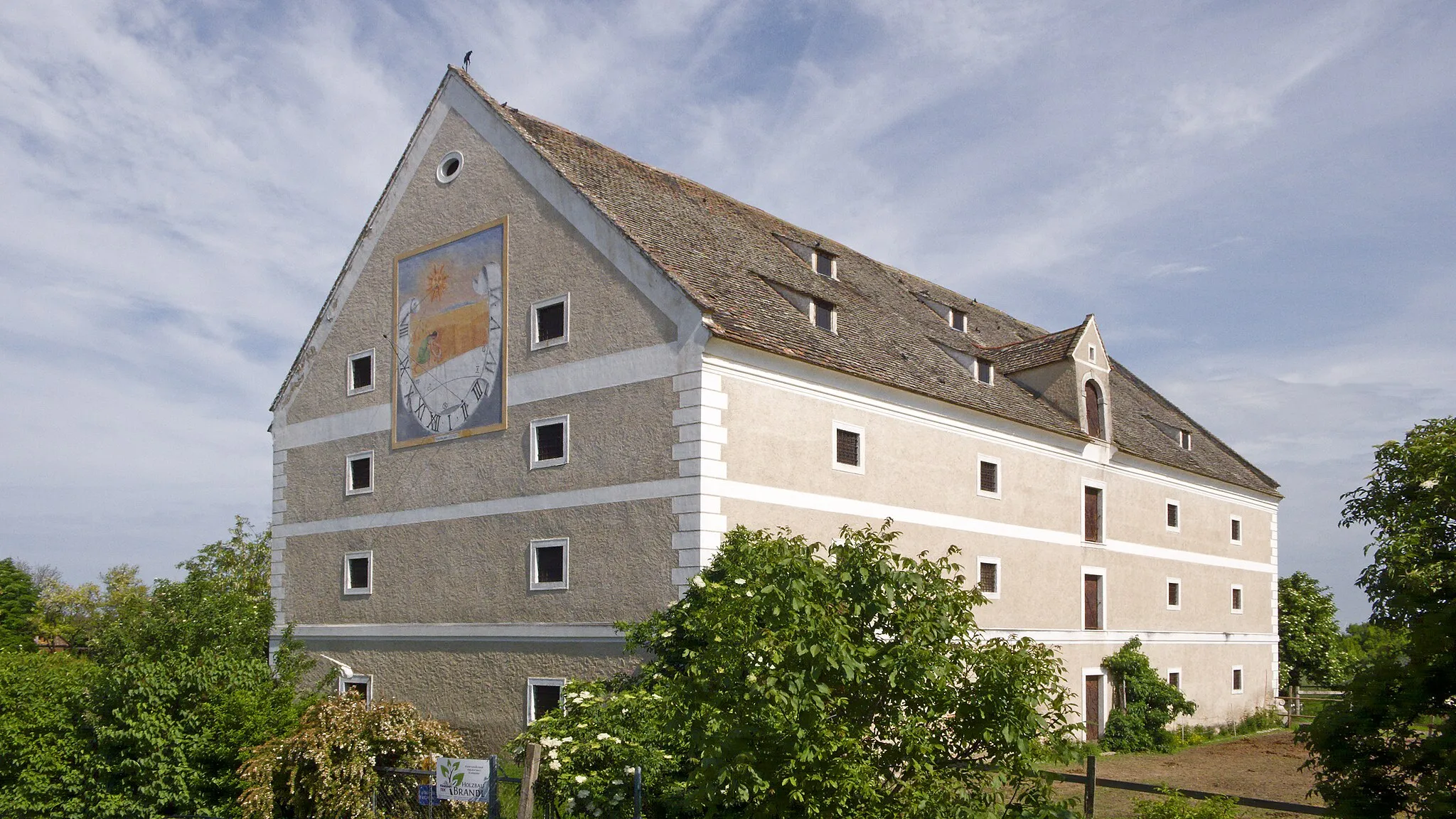 Photo showing: Granary near de:Schloss Essling in Vienna Donaustadt