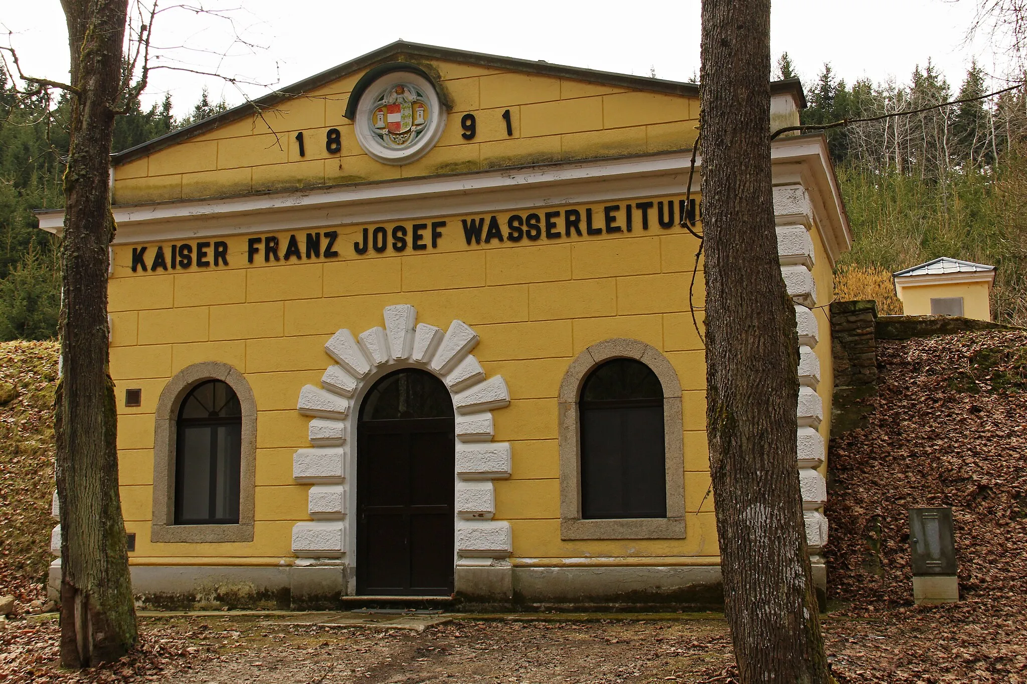 Photo showing: Alte Wasserversorgungsanlage bei Zwettl