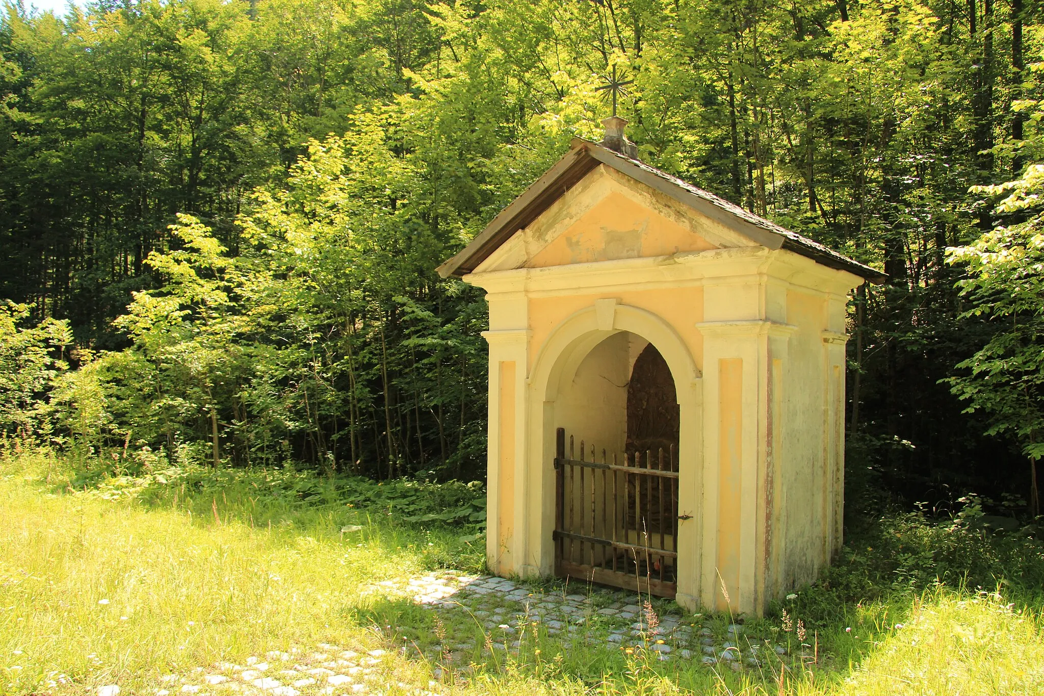 Photo showing: Wallfahrerkapelle an der Mariazeller Straße in Türnitz