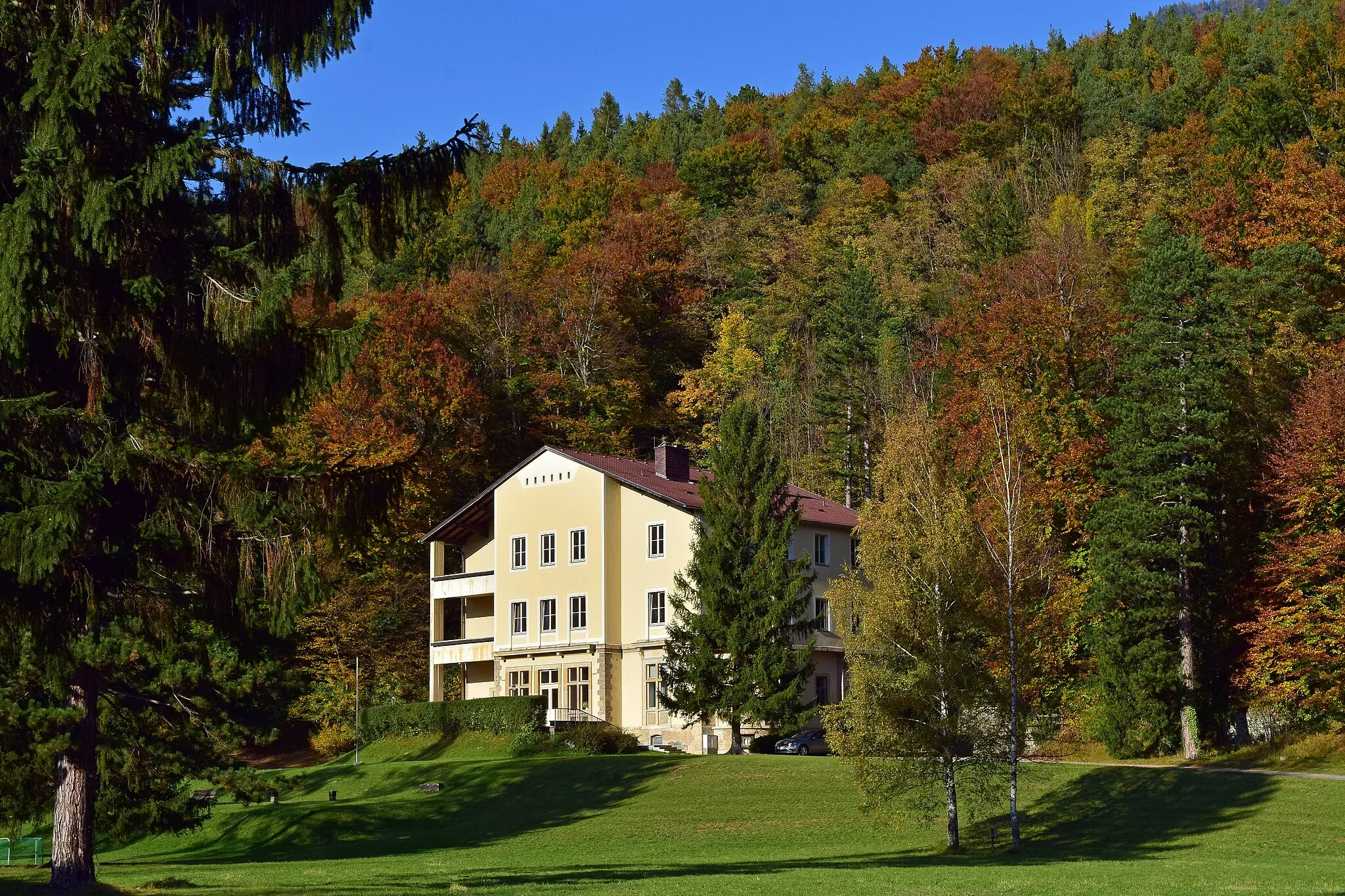 Photo showing: Ministerial retirement home in Reichenau an der Rax.