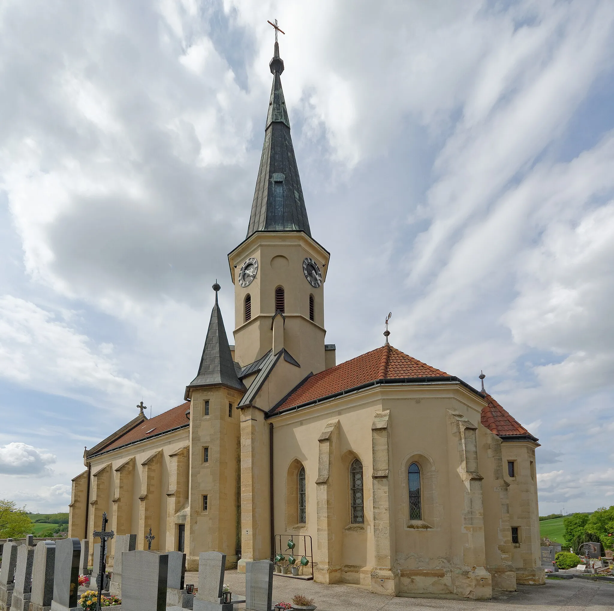 Photo showing: Parish church in Hauskirchen, Lower Austria, Austria