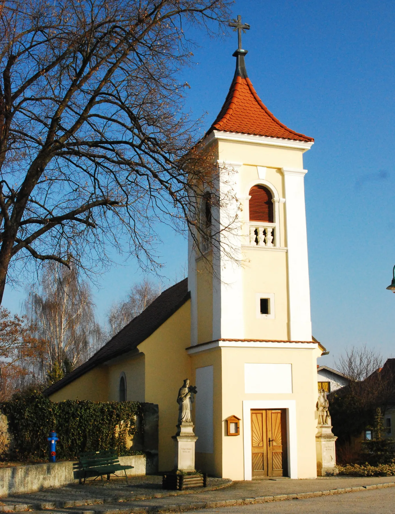 Photo showing: Kirche von Zogelsdorf in Niederösterreich