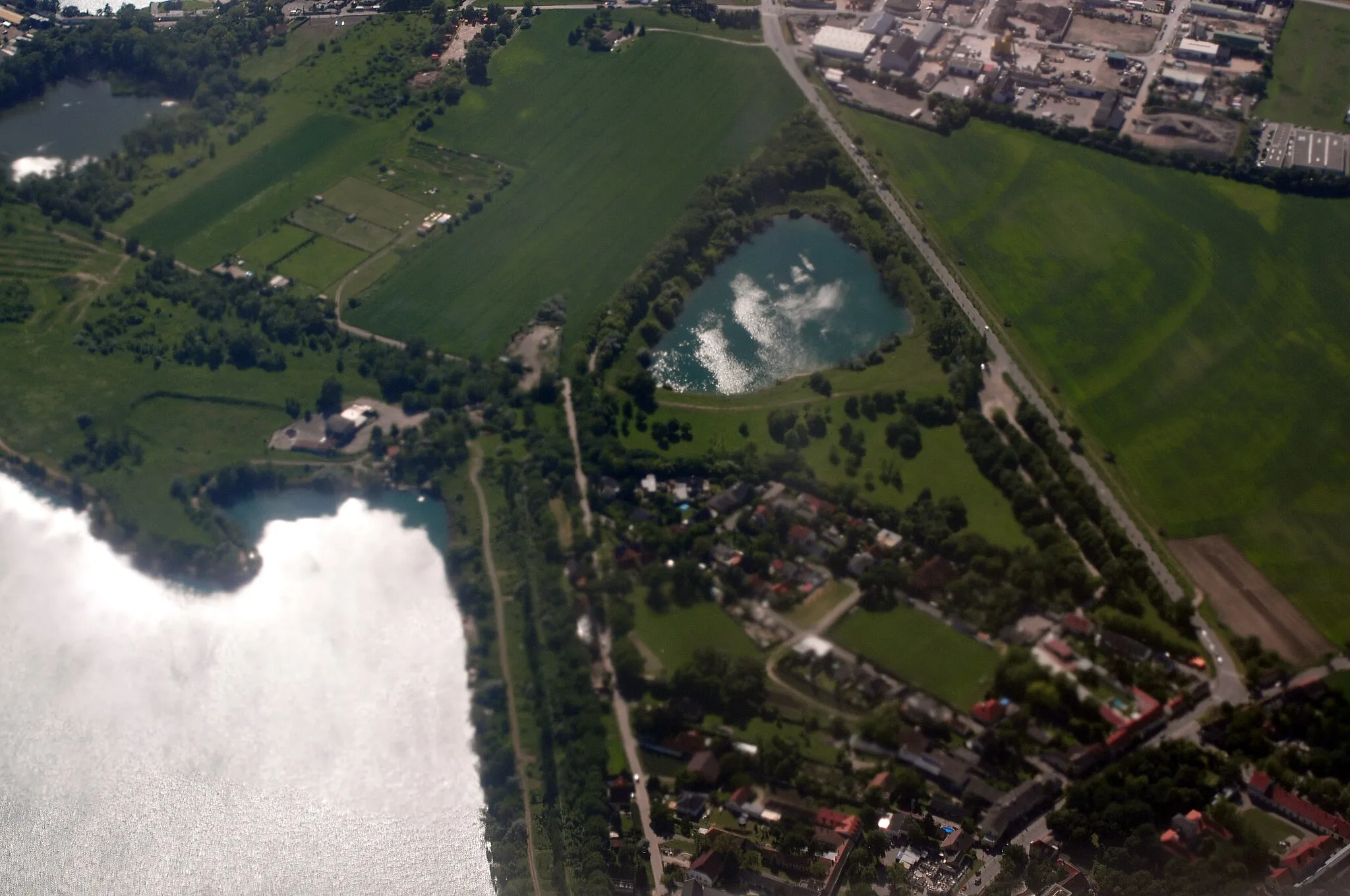 Photo showing: Landeanflug Wien-Schwechat