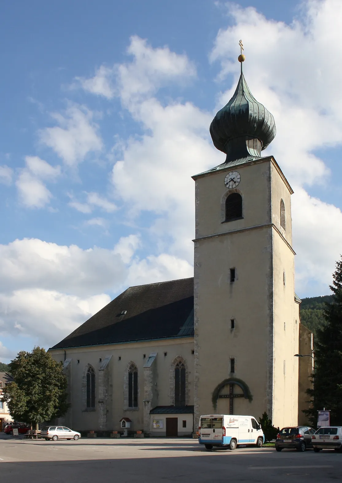 Photo showing: Die Pfarrkirche der niederöstereichischen Gemeinde St. Veit an der Gölsen