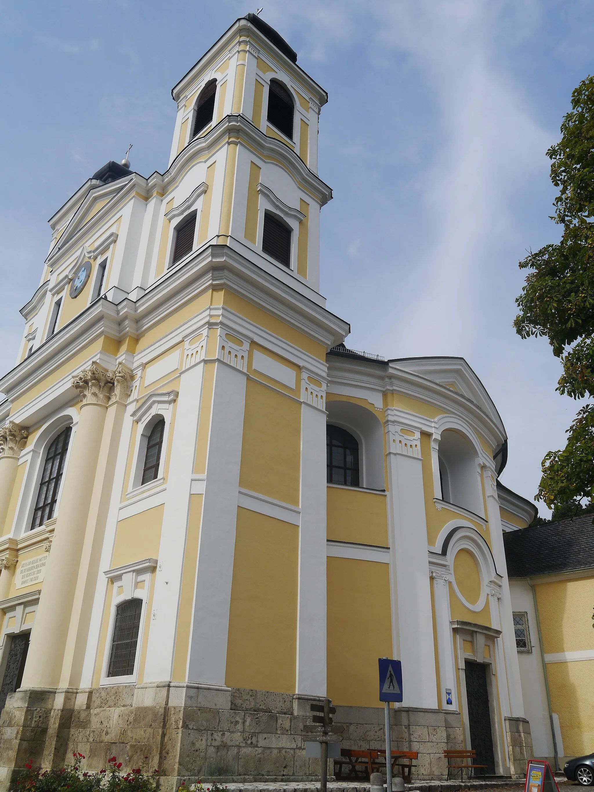 Photo showing: Hafnerberg Pilgrimage Church, Altenmarkt at Triesting