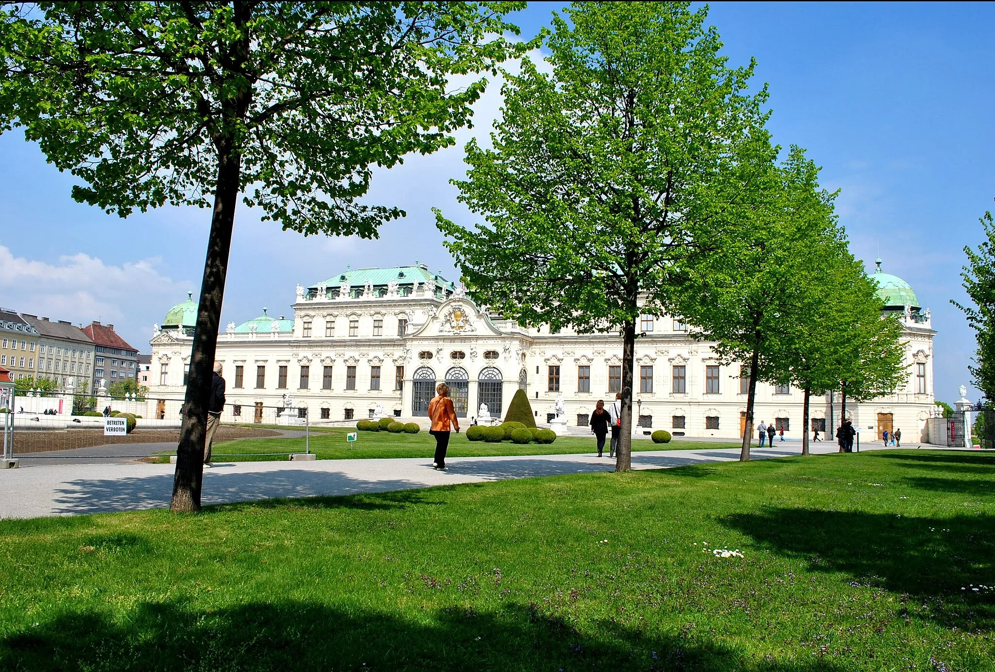 Photo showing: The palace complex was built as a summer residence for Prince Eugene of Savoy.