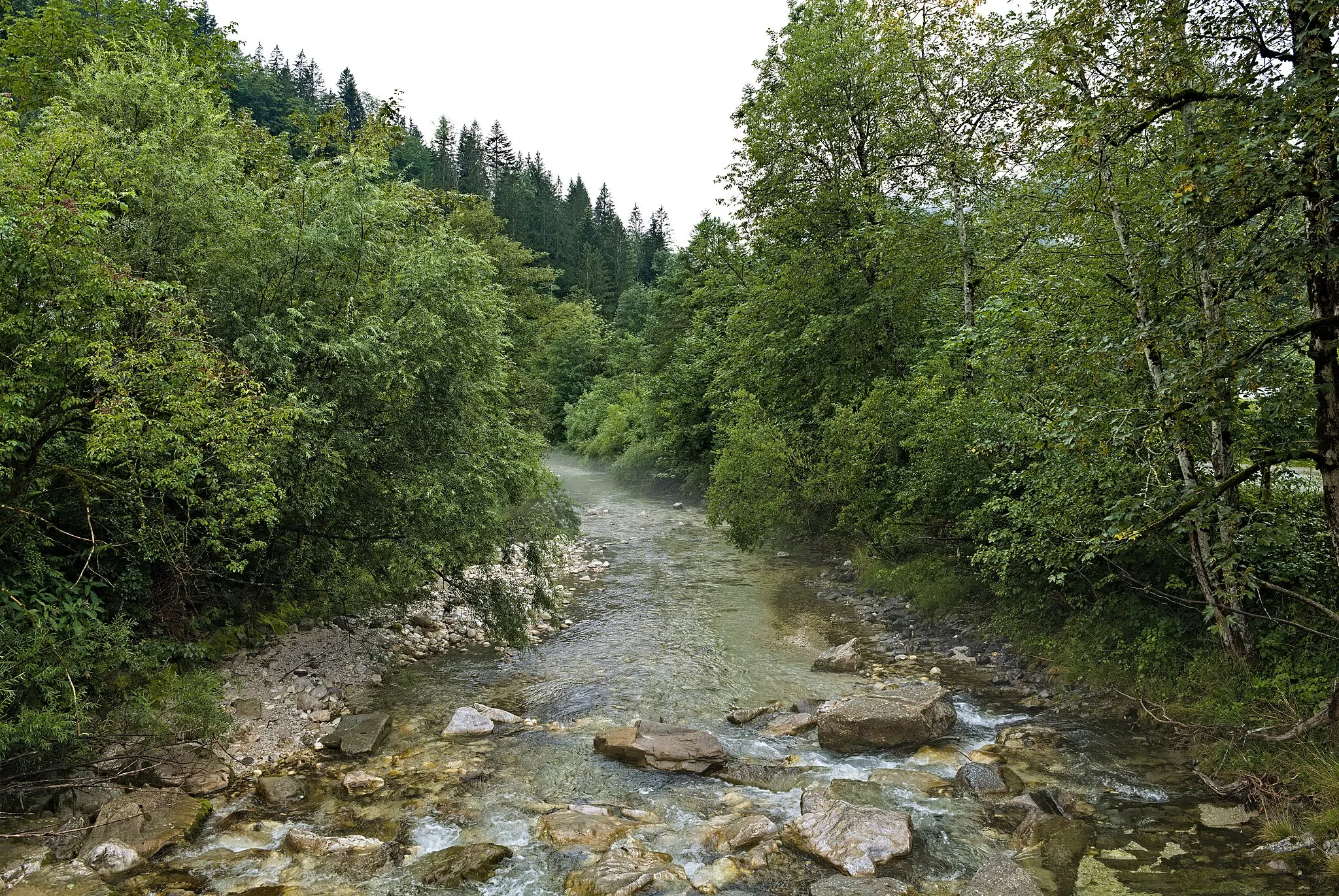 Photo showing: Stream Steinbach in Ybbssteinbach in Göstling an der Ybbs.