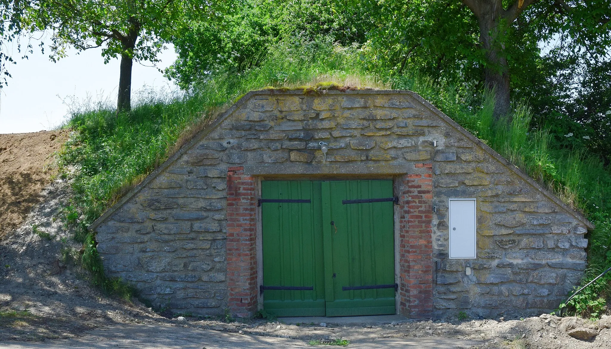 Photo showing: Objekt in der Kellergasse Nonnersdorfer Straße in der KG Dallein in Geras