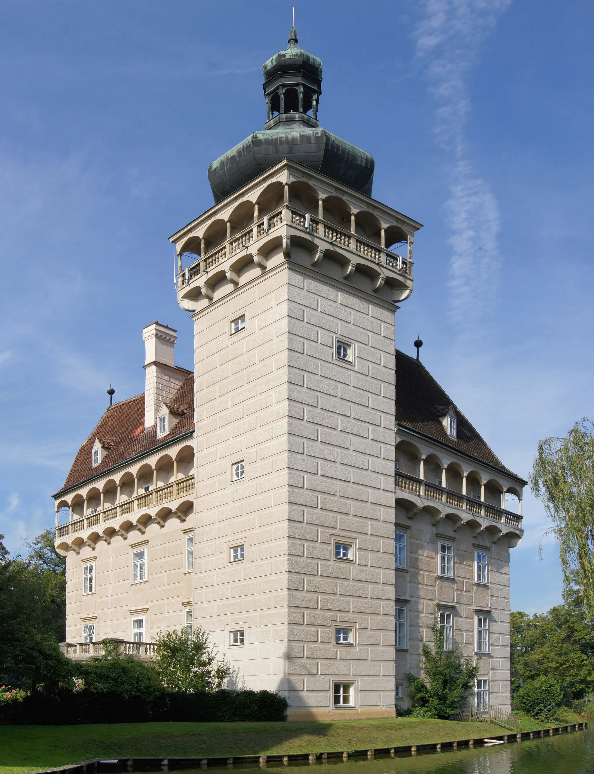 Photo showing: Das sogenannte "Altschloss" des Schlosses Pottenbrunn