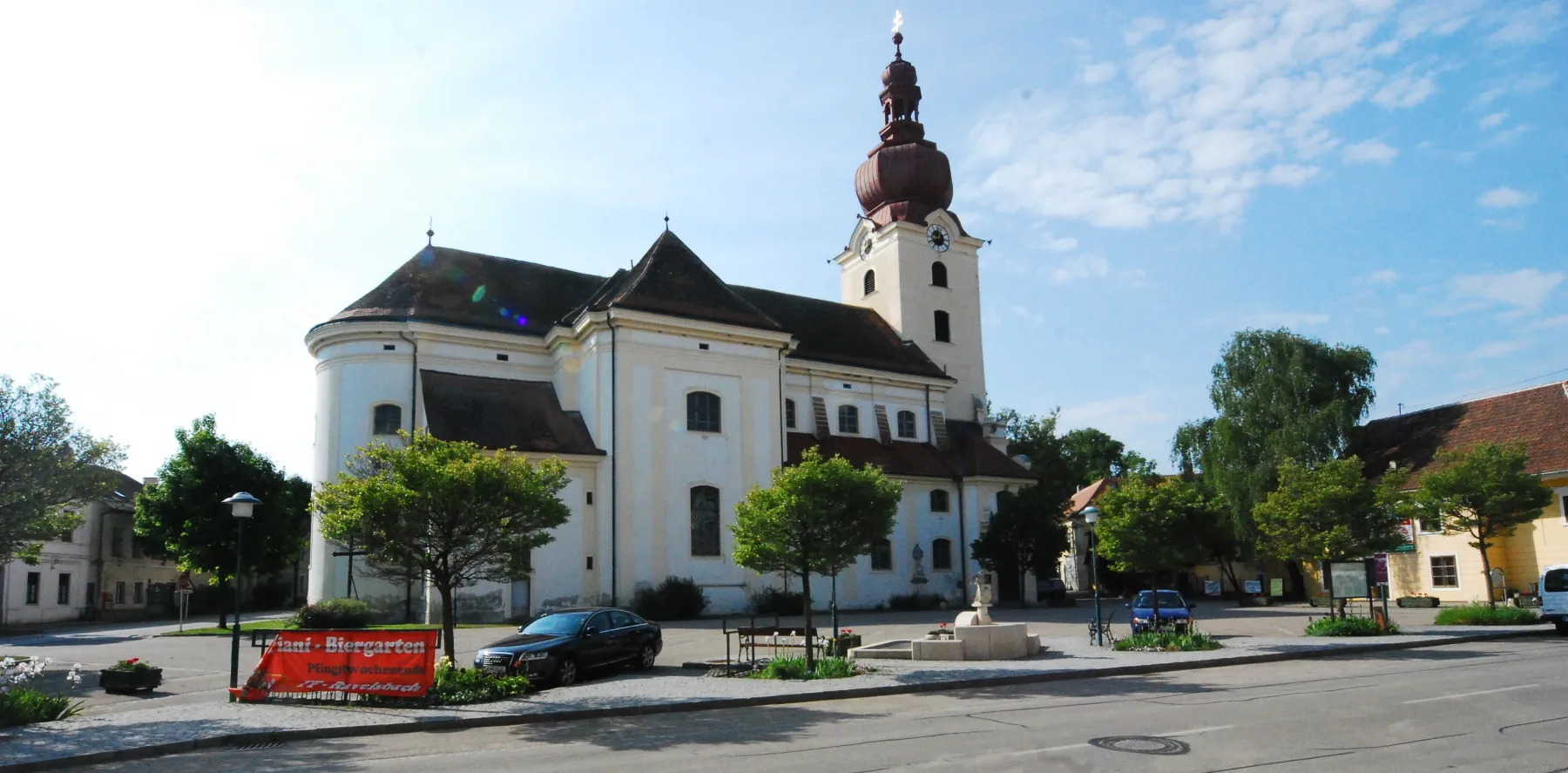 Photo showing: Pfarrkirche von Ravelsbach in Niederösterreich