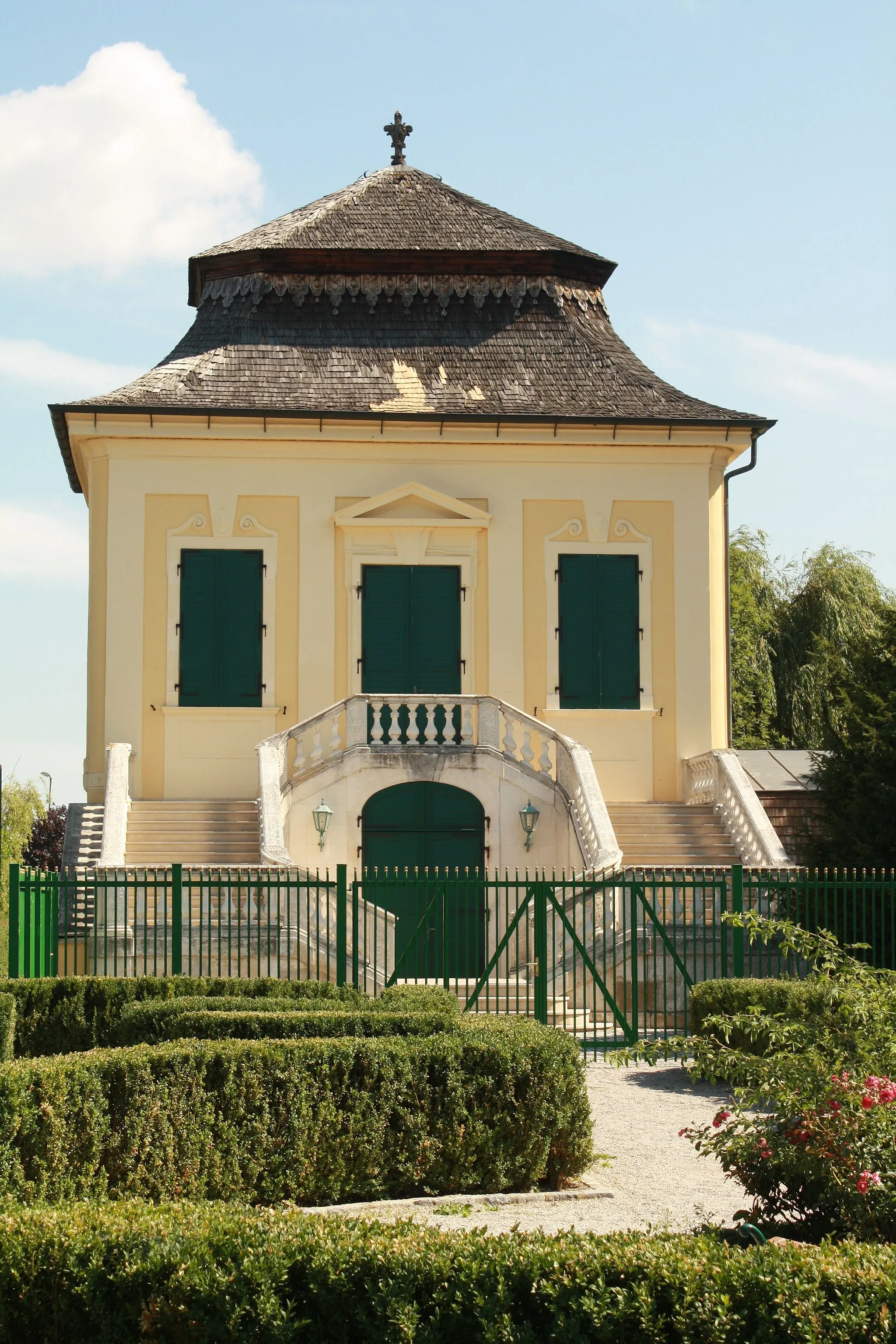 Photo showing: Barockpavillon des ehemaligen Schlosses in de:Guntramsdorf in NIederösterreich