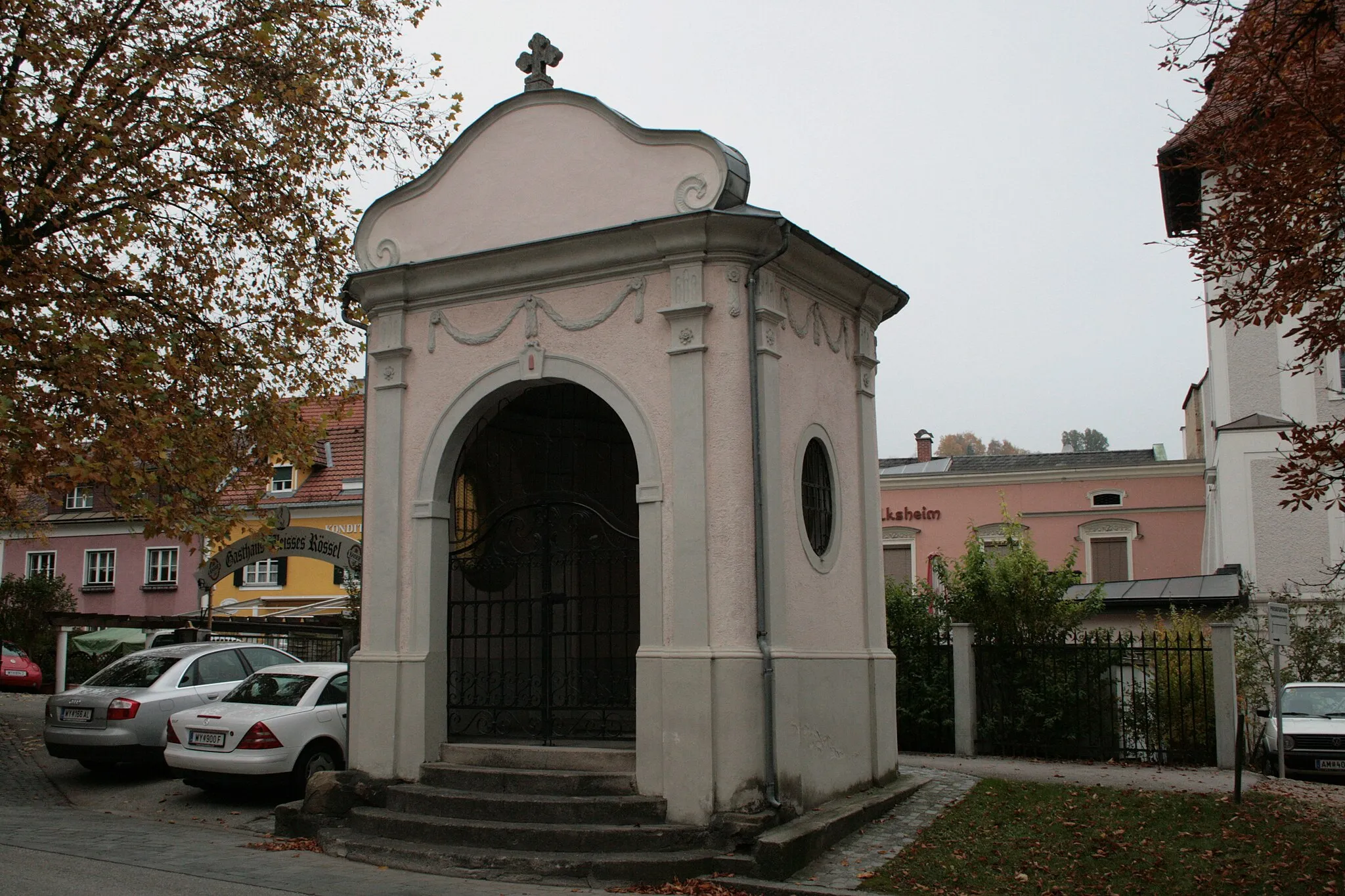 Photo showing: Kapelle hl. Johannes Nepomuk