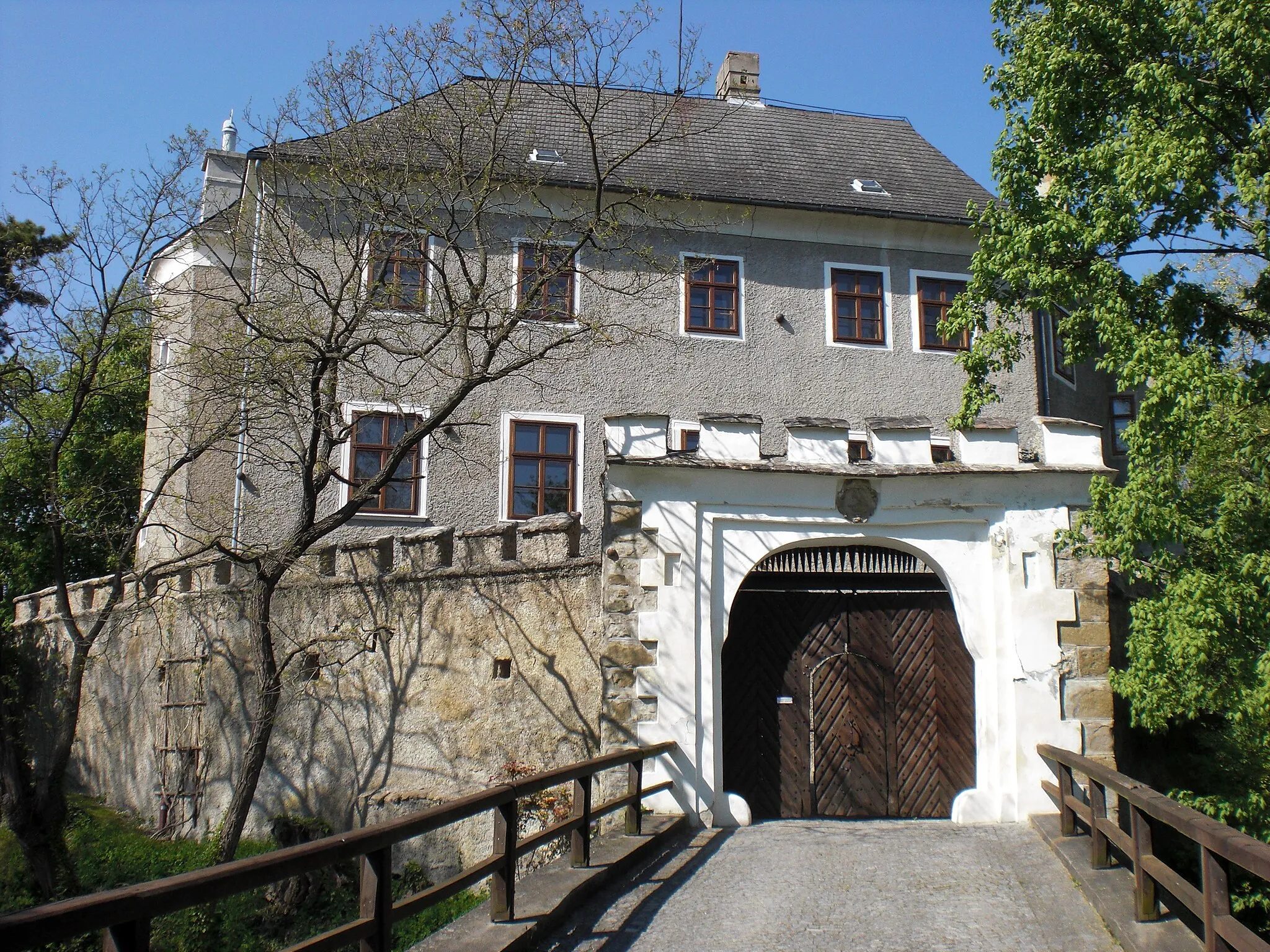 Photo showing: Castle Sachsengang, Oberhausen, Groß-Enzersdorf, :Lower Austria