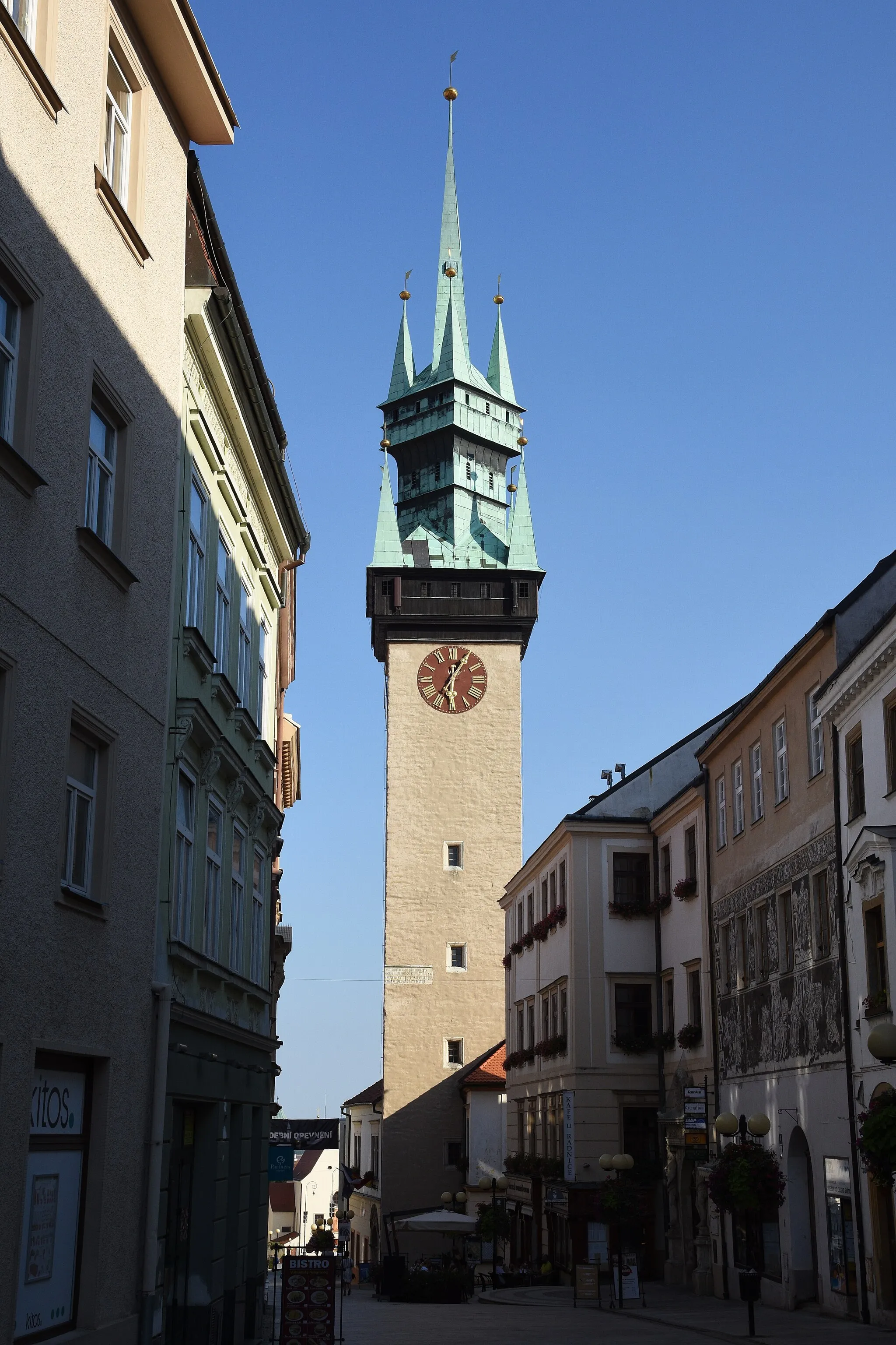 Photo showing: Town hall (Znojmo) - tower