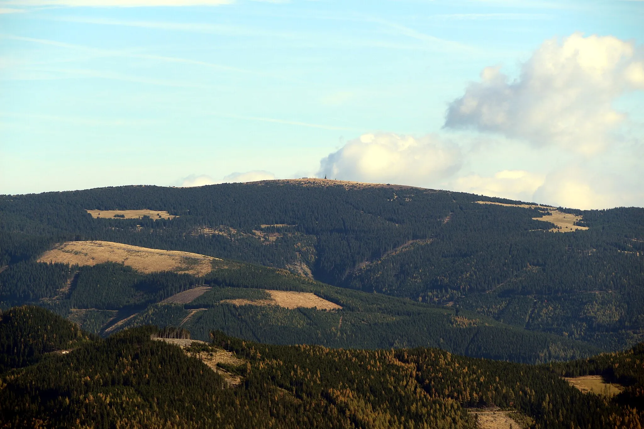 Photo showing: Hochwechsel von der Pretul aus gesehen (Blickrichtung Osten).